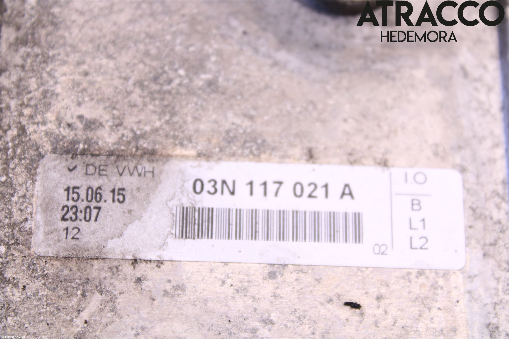 Audi A5 07-16 Oljekylare Motor