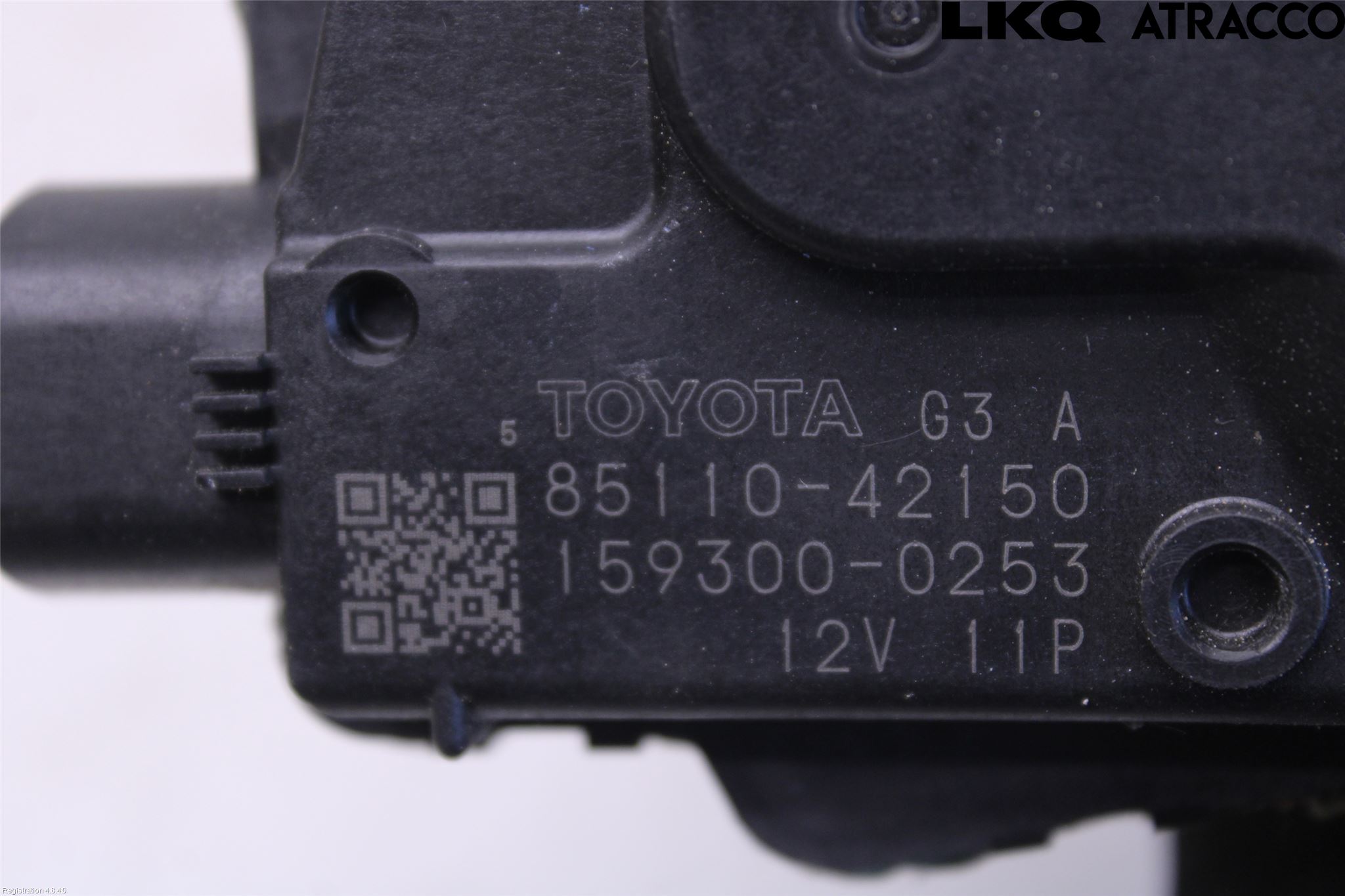 Toyota RAV 4 06-12 Torkarmotor Vindruta