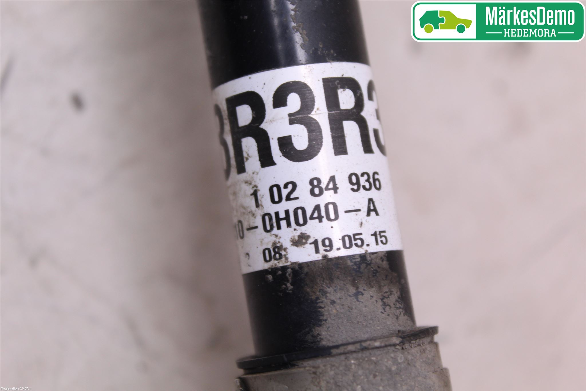 Toyota AYGO 15-21 Drivaxel Fram Höger