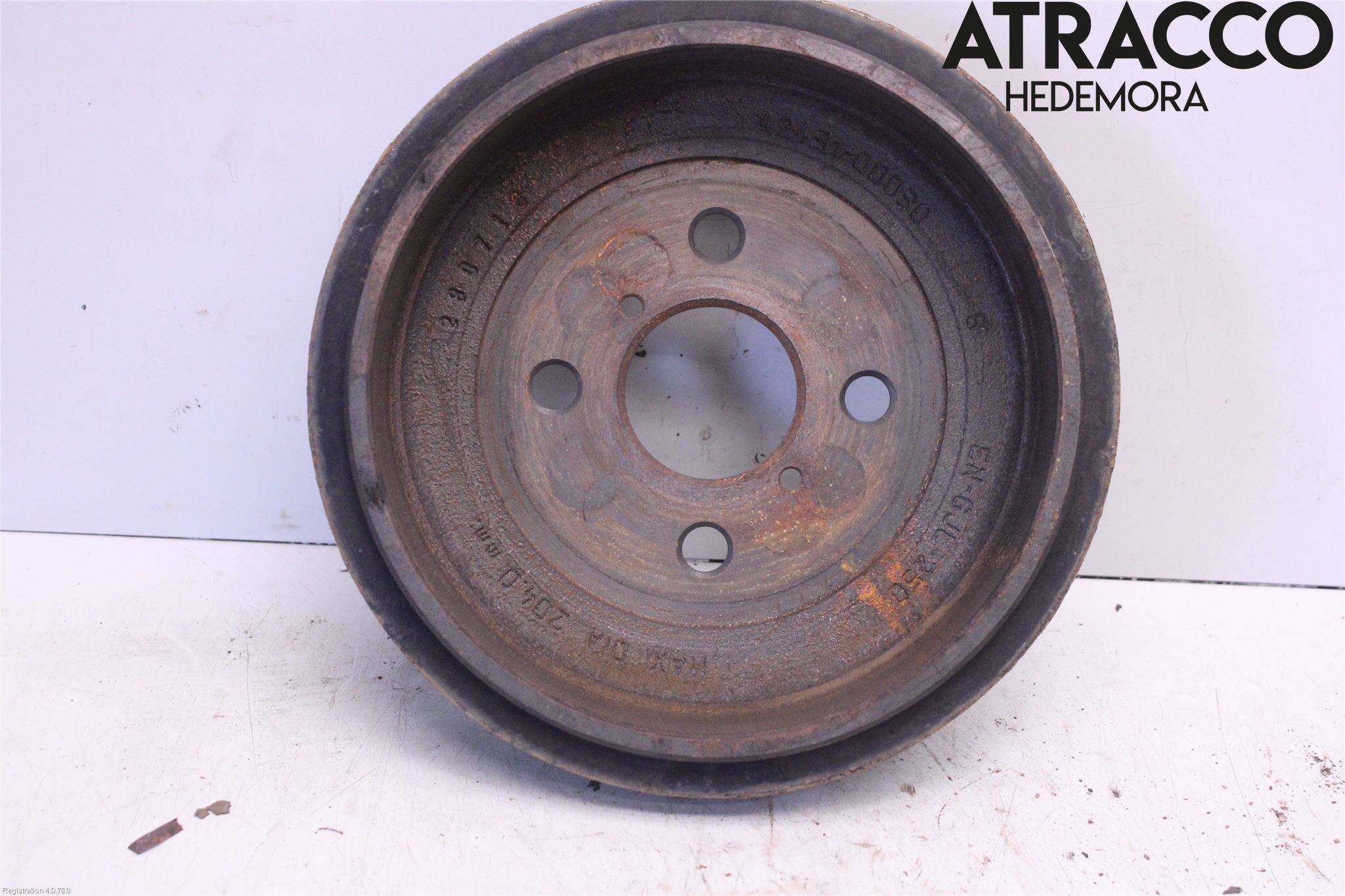 Toyota YARIS XP130 15-20 Bromstrumma Bak