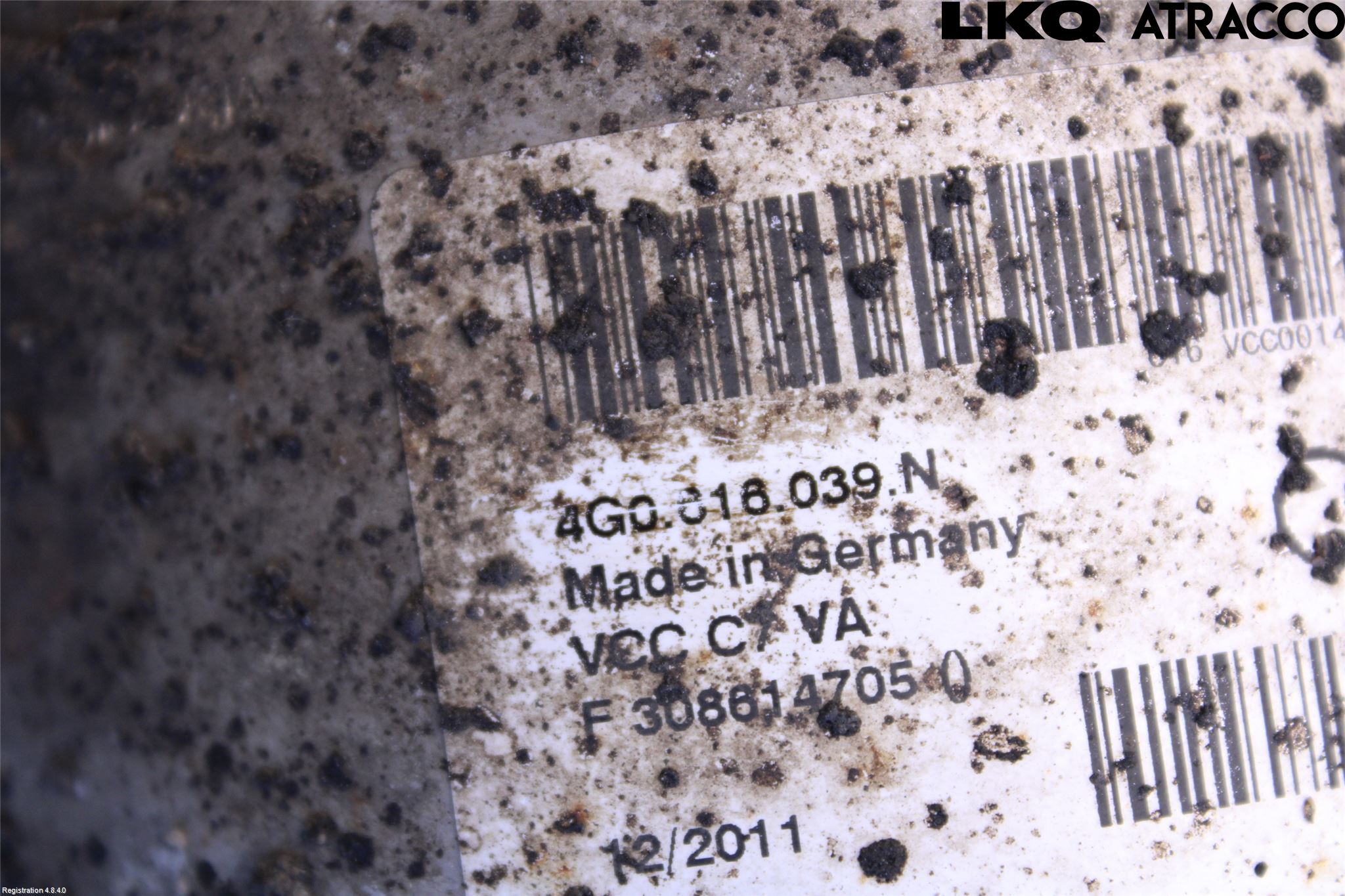 Audi A6/S6 4G 11-18 Fjäderben Fram Höger