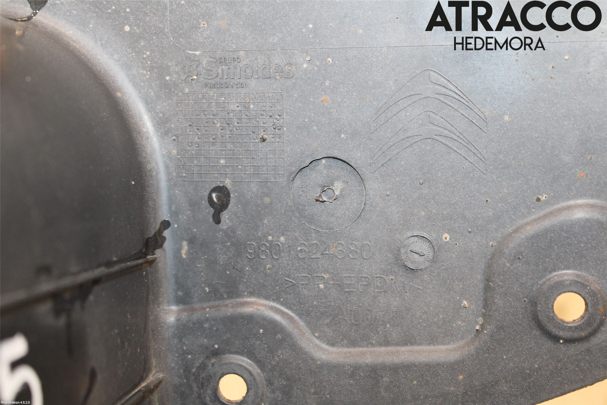 Citroen C4 CACTUS 14-20 Skärm Inner