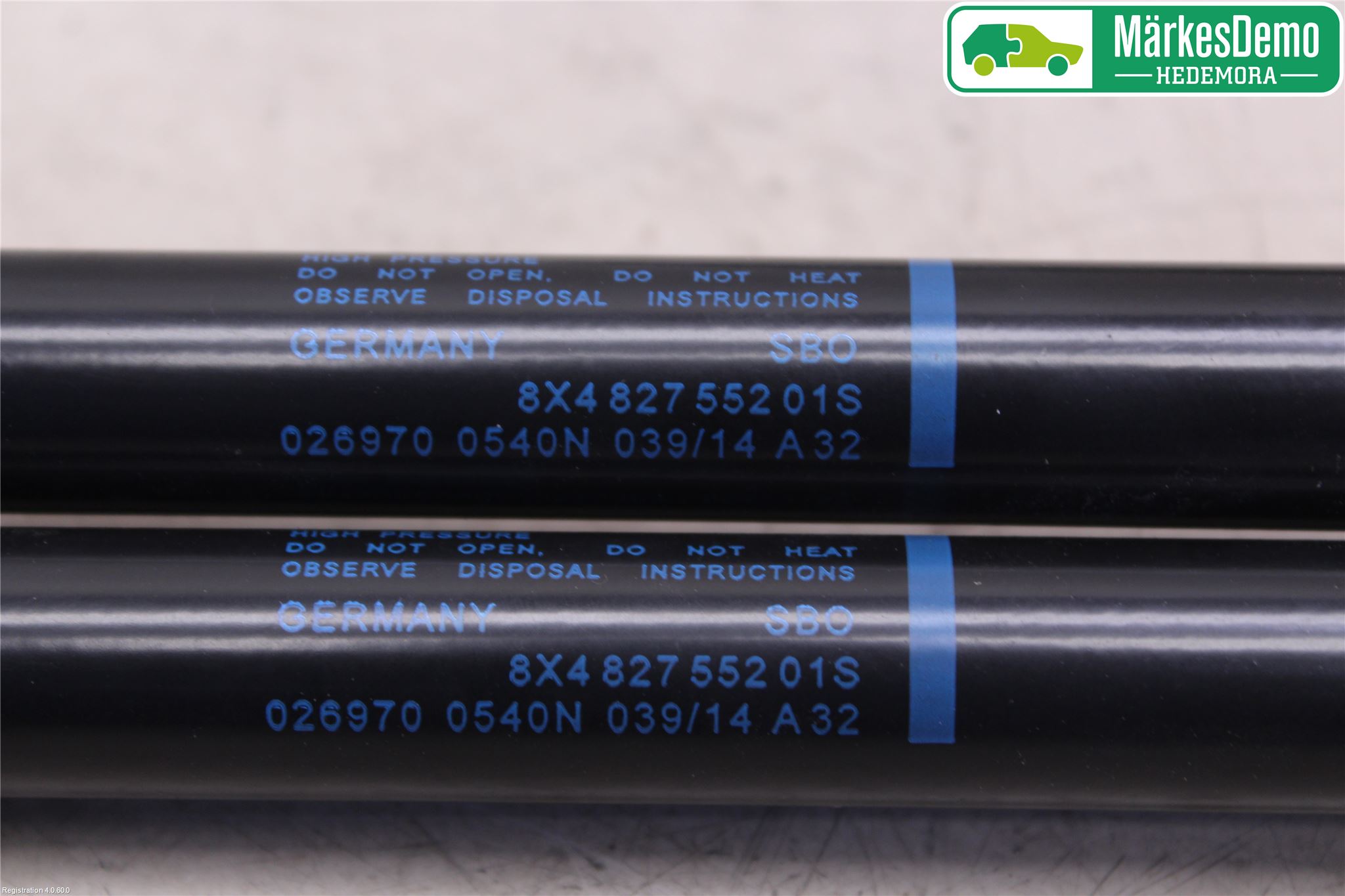 Audi A1/S1 11-18 Gasfjäder Baklucka