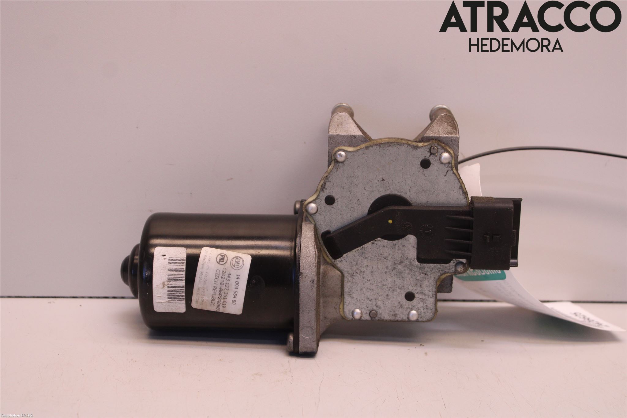 Fiat SCUDO 07-16 Torkarmotor Vindruta