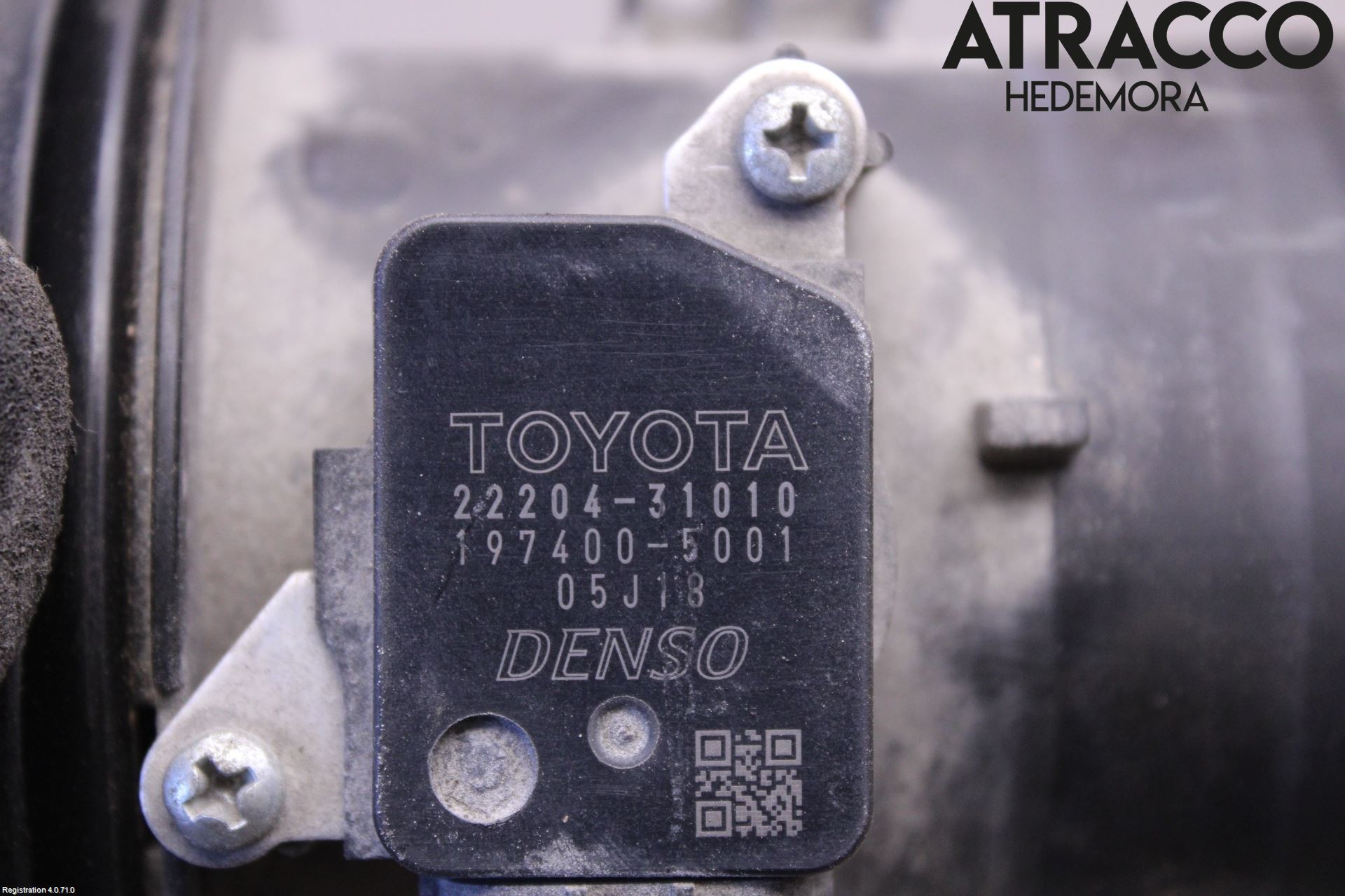 Toyota AURIS 07-09 Injluftmassamätare