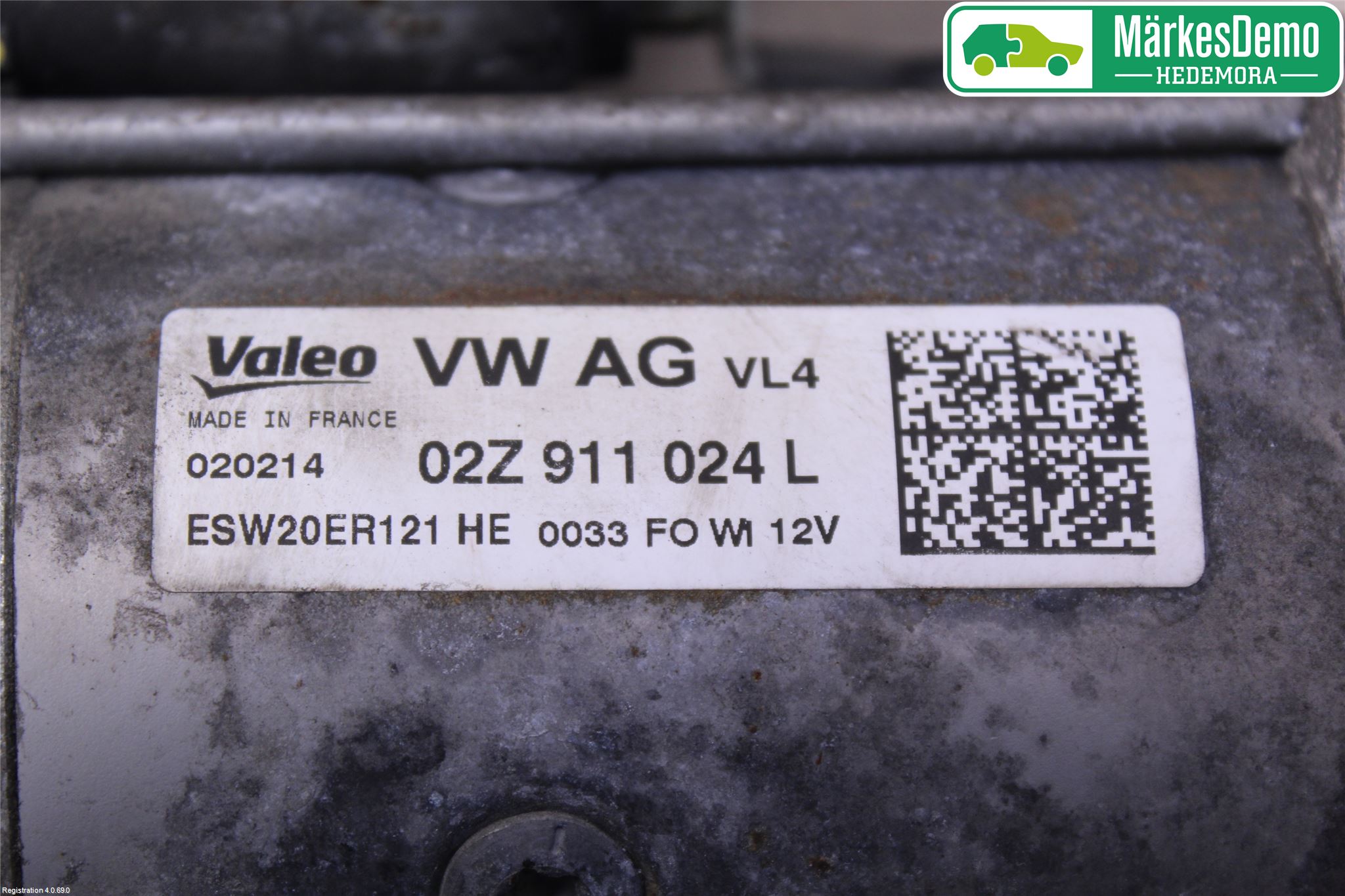 Audi A3/S3 8V 13-20 Startmotor Diesel