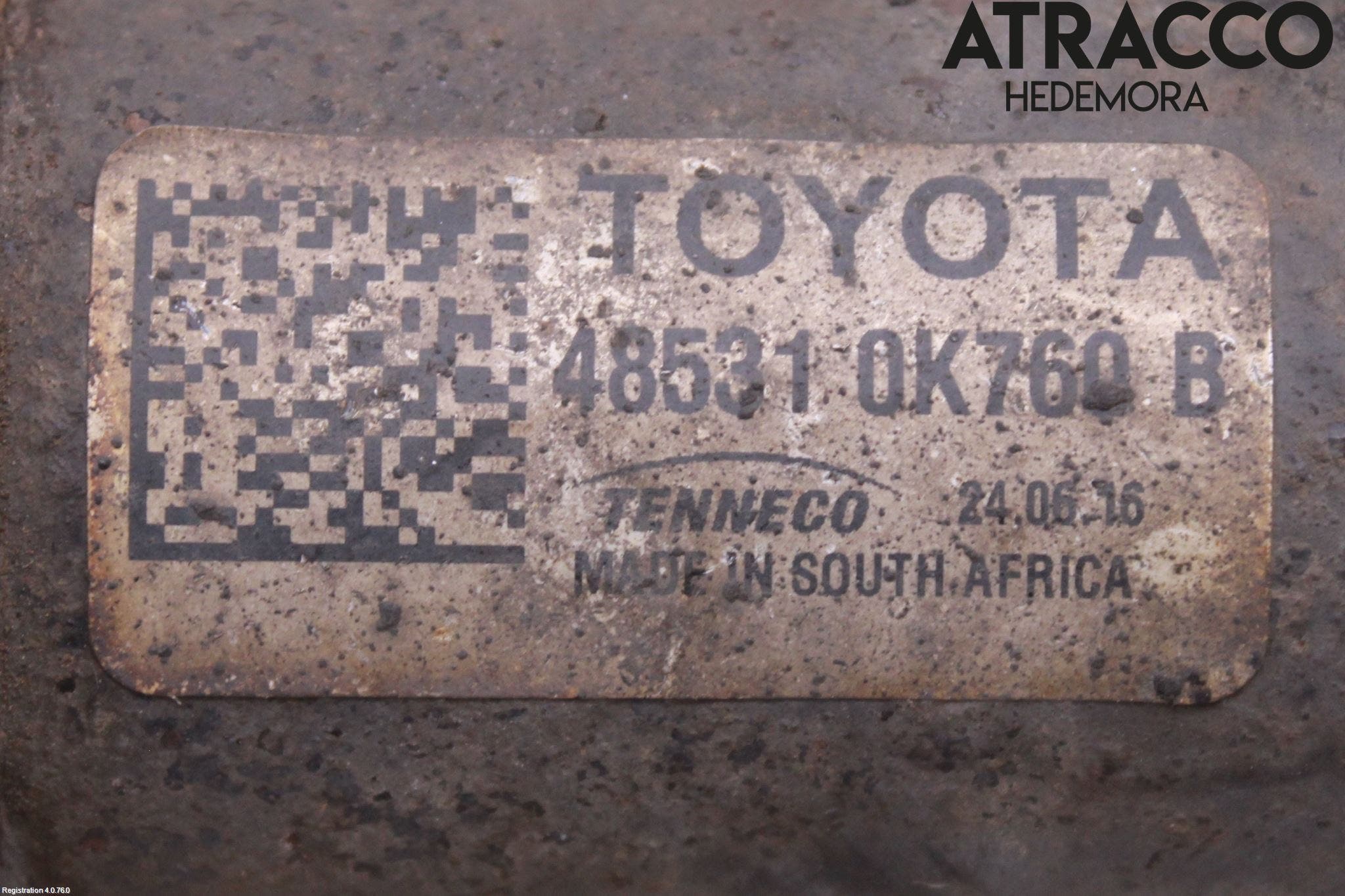 Toyota HILUX 16- Stötdämpare Bak