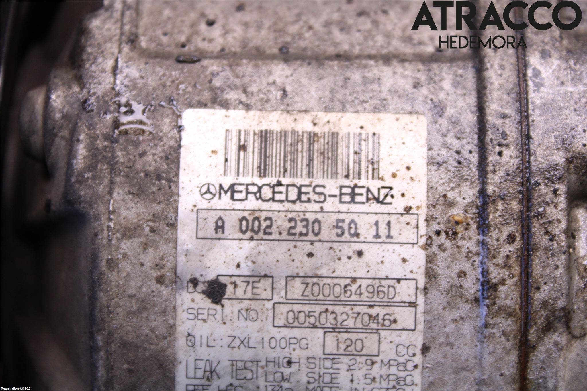 Mercedes-Benz MB C-KLASS (W204) 07-15 Ac Kompressor