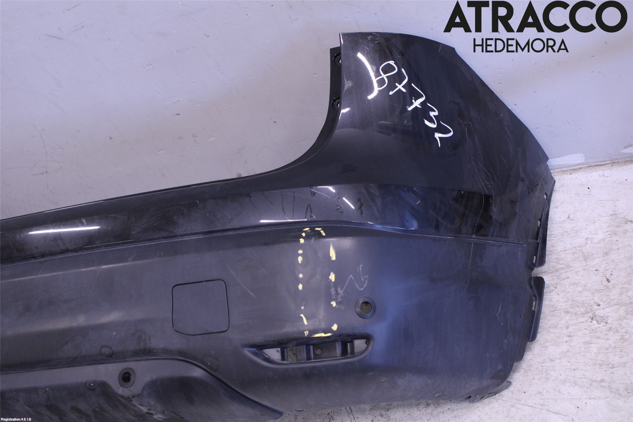 Nissan QASHQAI 14-17 Stötfångarbeklädnad Bak