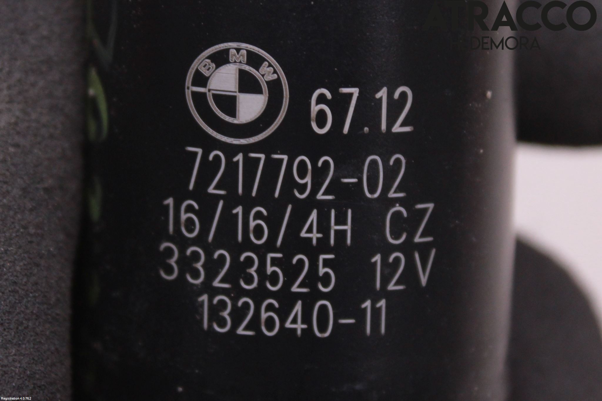 BMW 3 F30/F31/F80 12-19 Spolarpump Högtryck