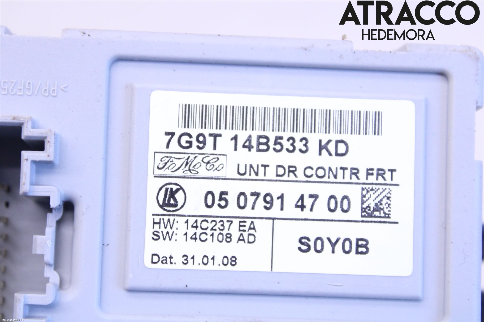 Jaguar XF 08-15 Styrenhet Dörr