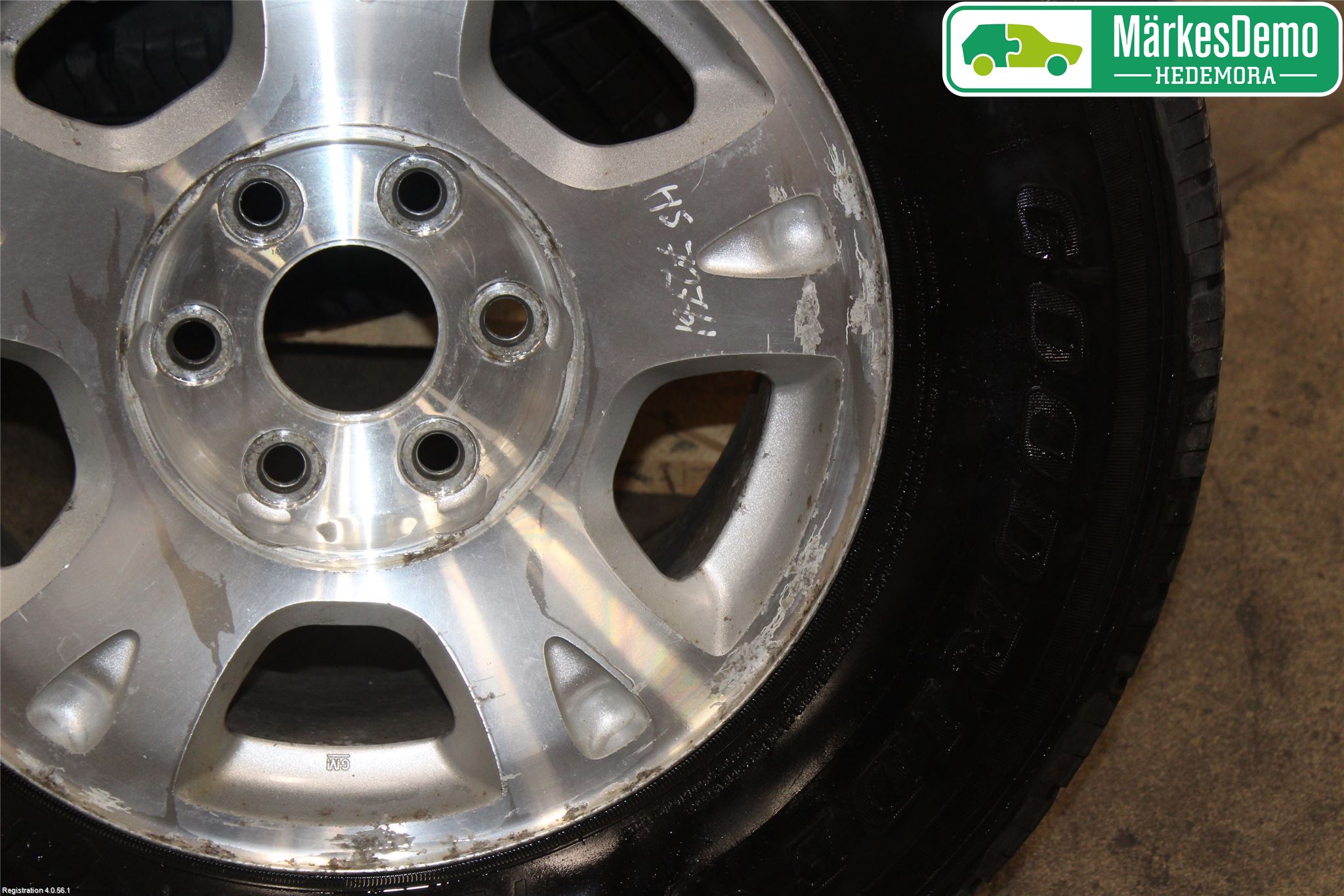 Chevrolet AVALANCHE Vinterdäck Alumfälg 4St