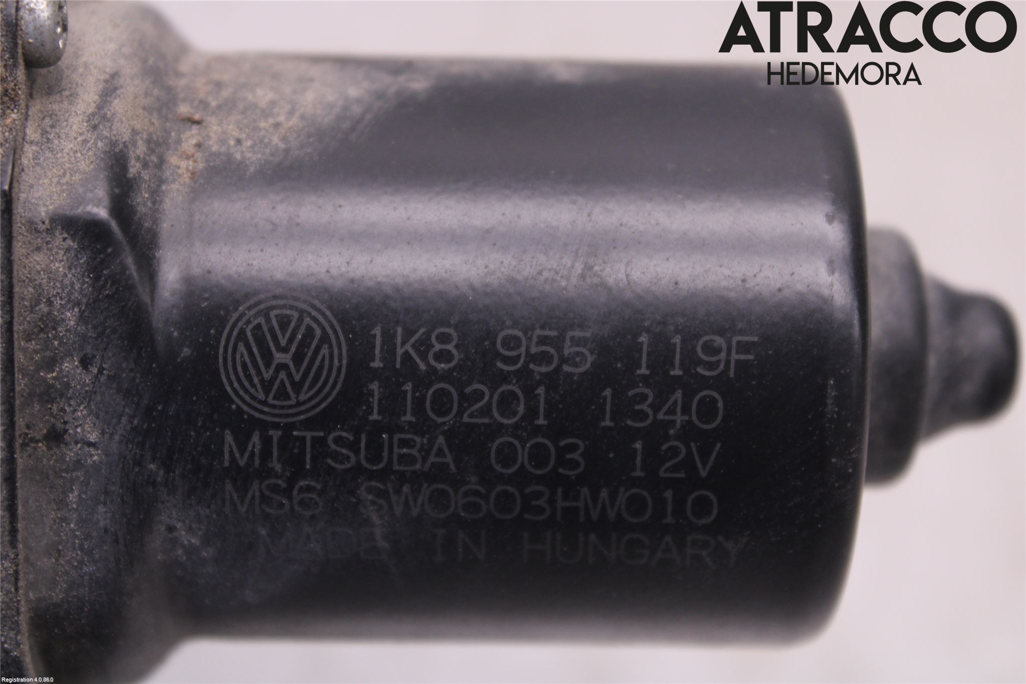 Volkswagen VW SCIROCCO 09-17 Torkarmotor Vindruta