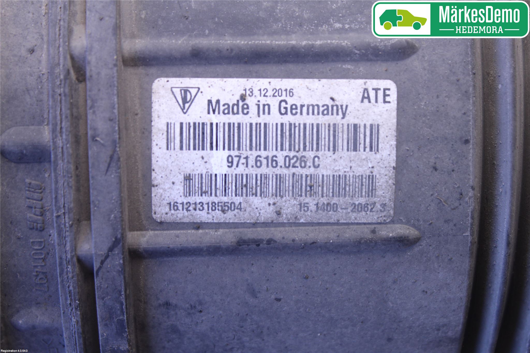 Porsche PANAMERA 09- Nivå-Luftfjädring Bälg