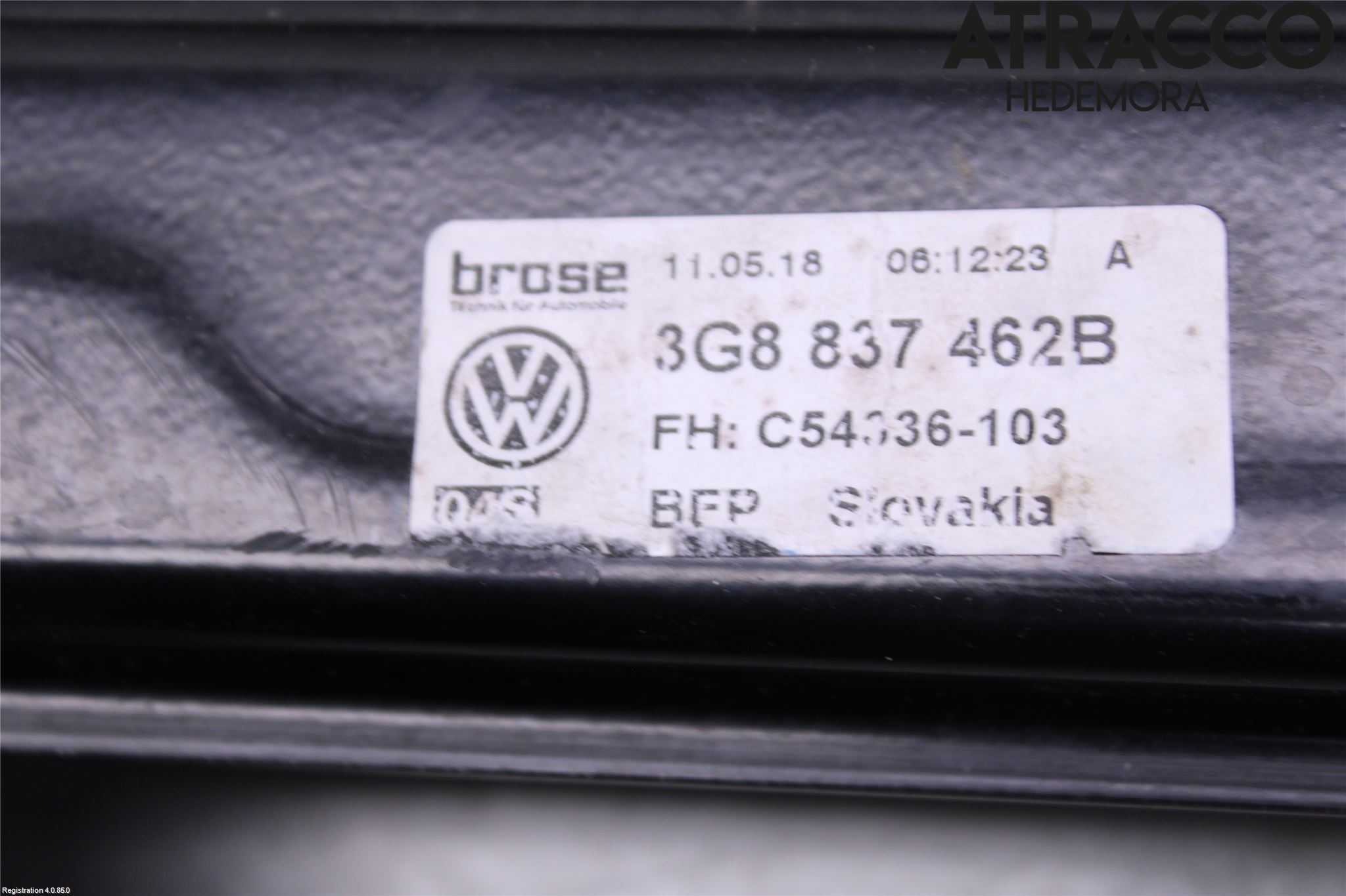 Volkswagen VW ARTEON 17- Fönsterhiss El Kompl
