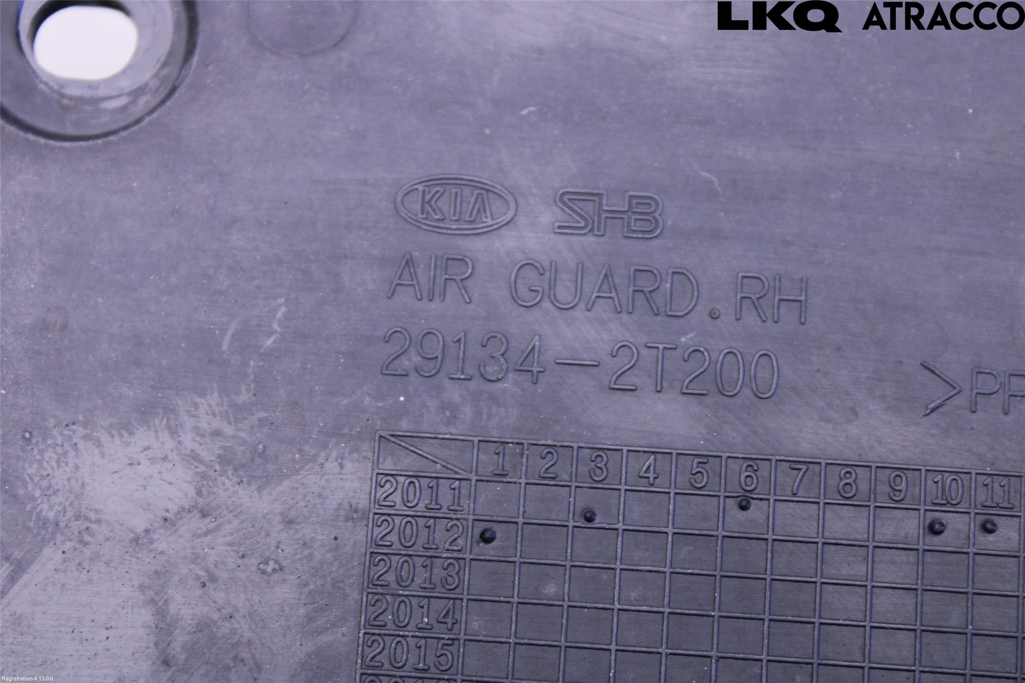 Kia OPTIMA 00-15 Deflektor Plåt-Plast Kylning