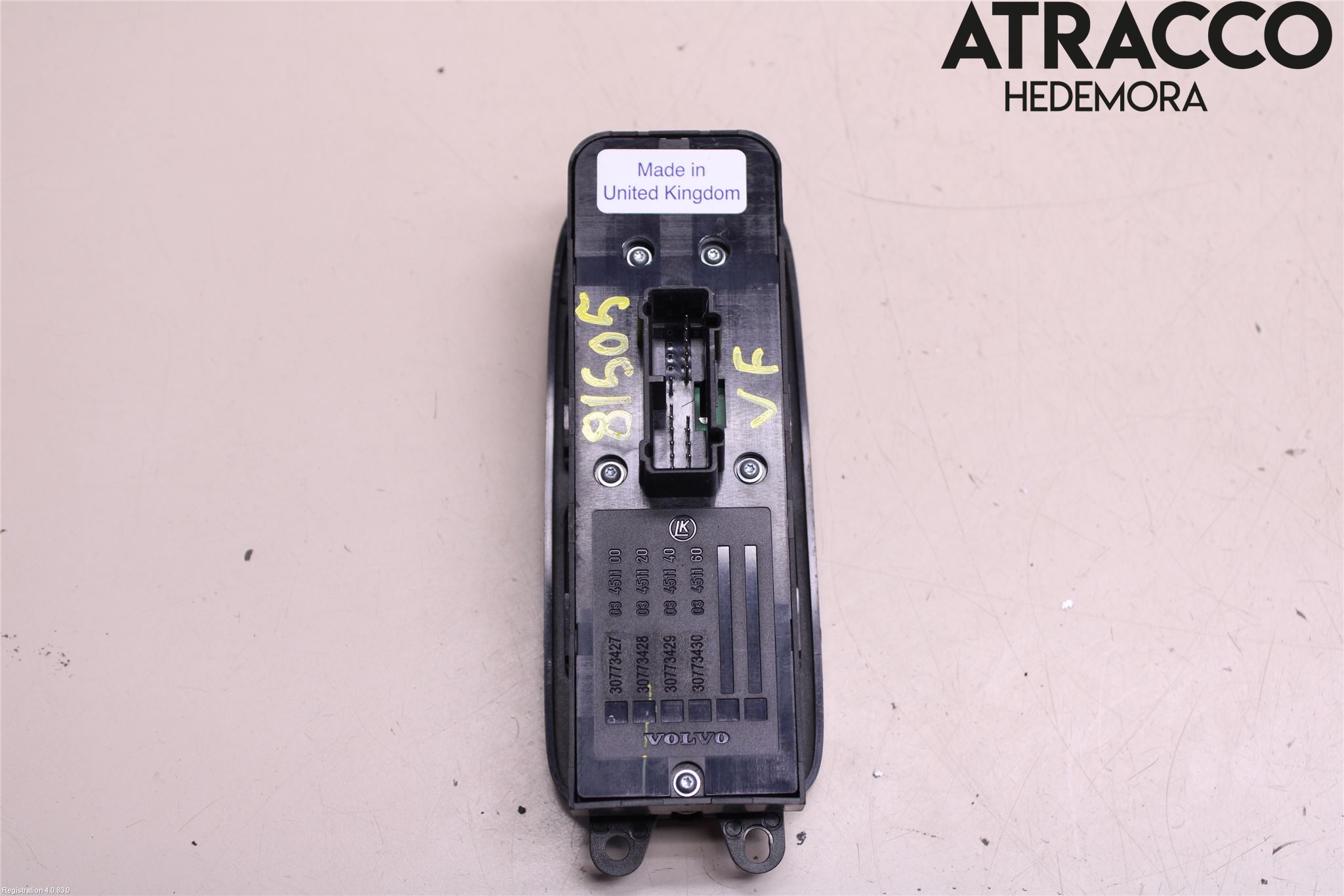 Volvo S40 04-07 Strömställare Elhiss