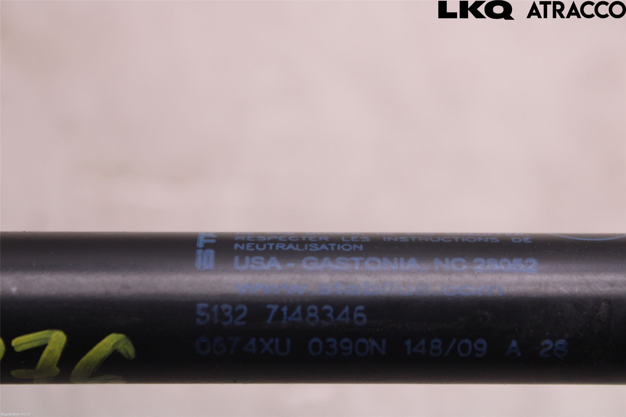 BMW X5 E70 07-13 Gasfjäder Motorhuv