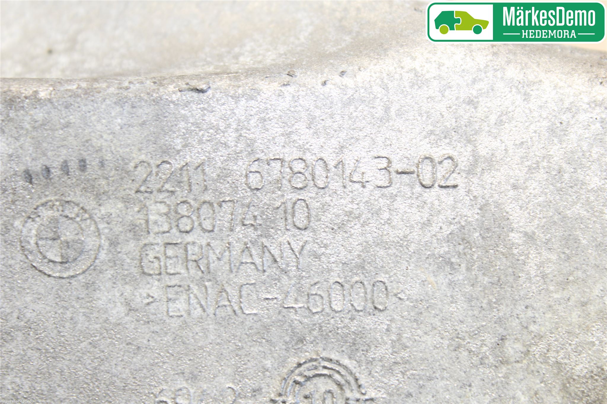 BMW X5 E70 07-13 Motorfäste