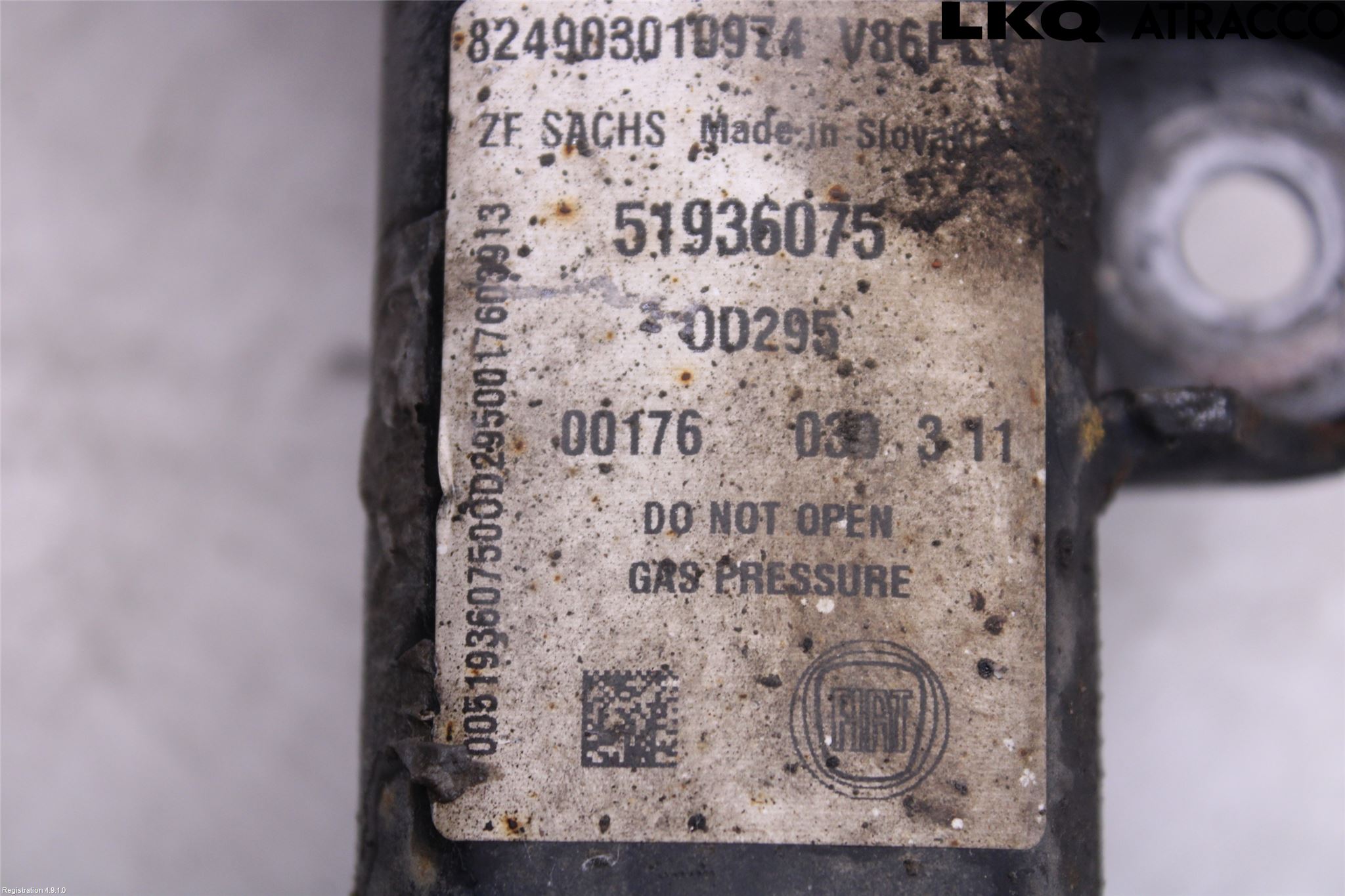 Fiat 500L 13-19 Fjäderben Fram Vänster