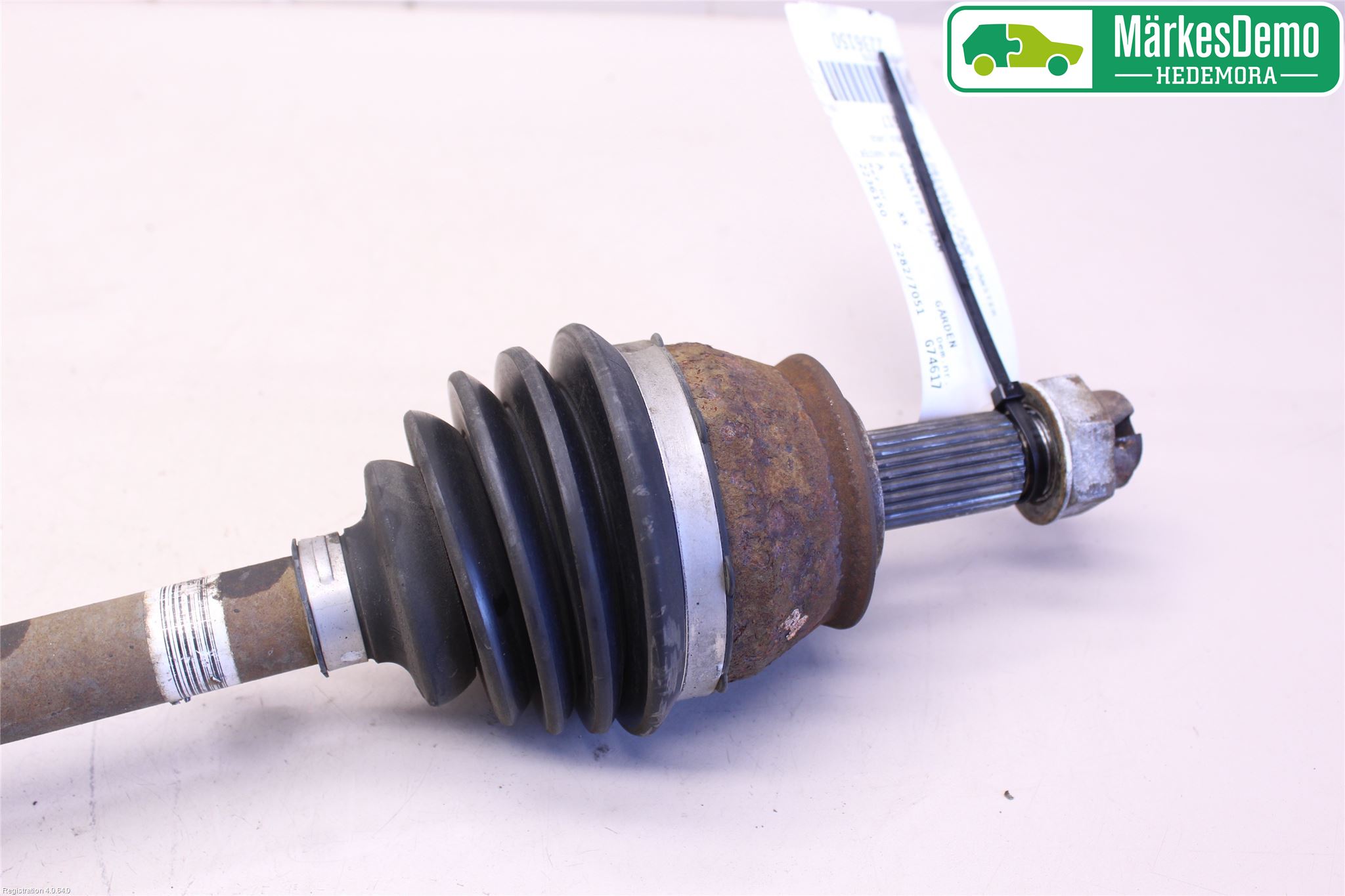 Fiat DOBLO CARGO Drivaxel Fram Vänster