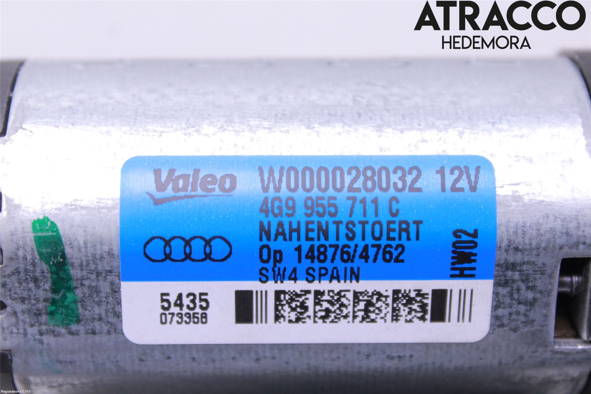 Audi A6/S6 4G 11-18 Torkarmotor Baklucka
