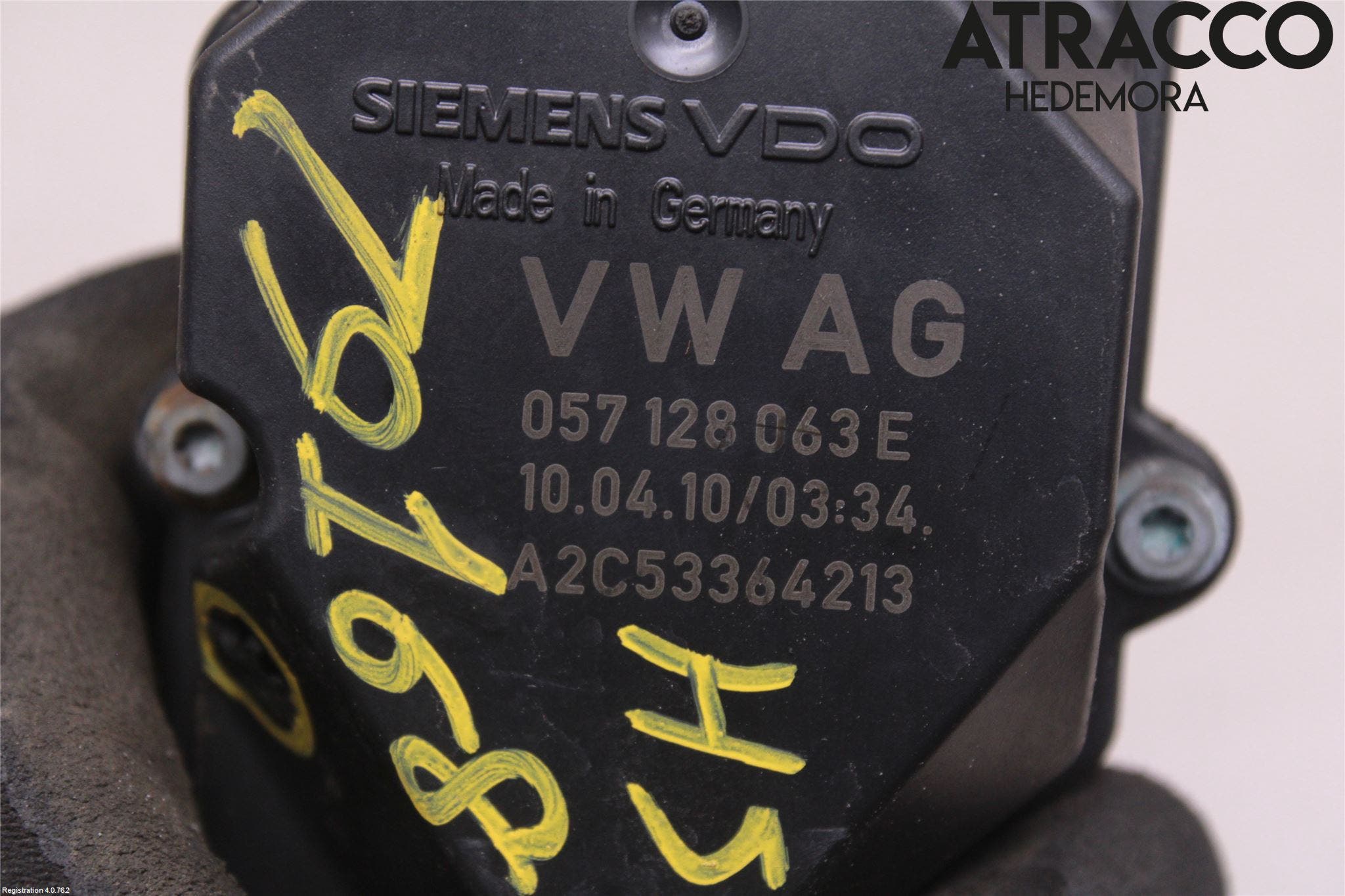 Volkswagen VW TOUAREG 7P 11-18 Injspjällhus