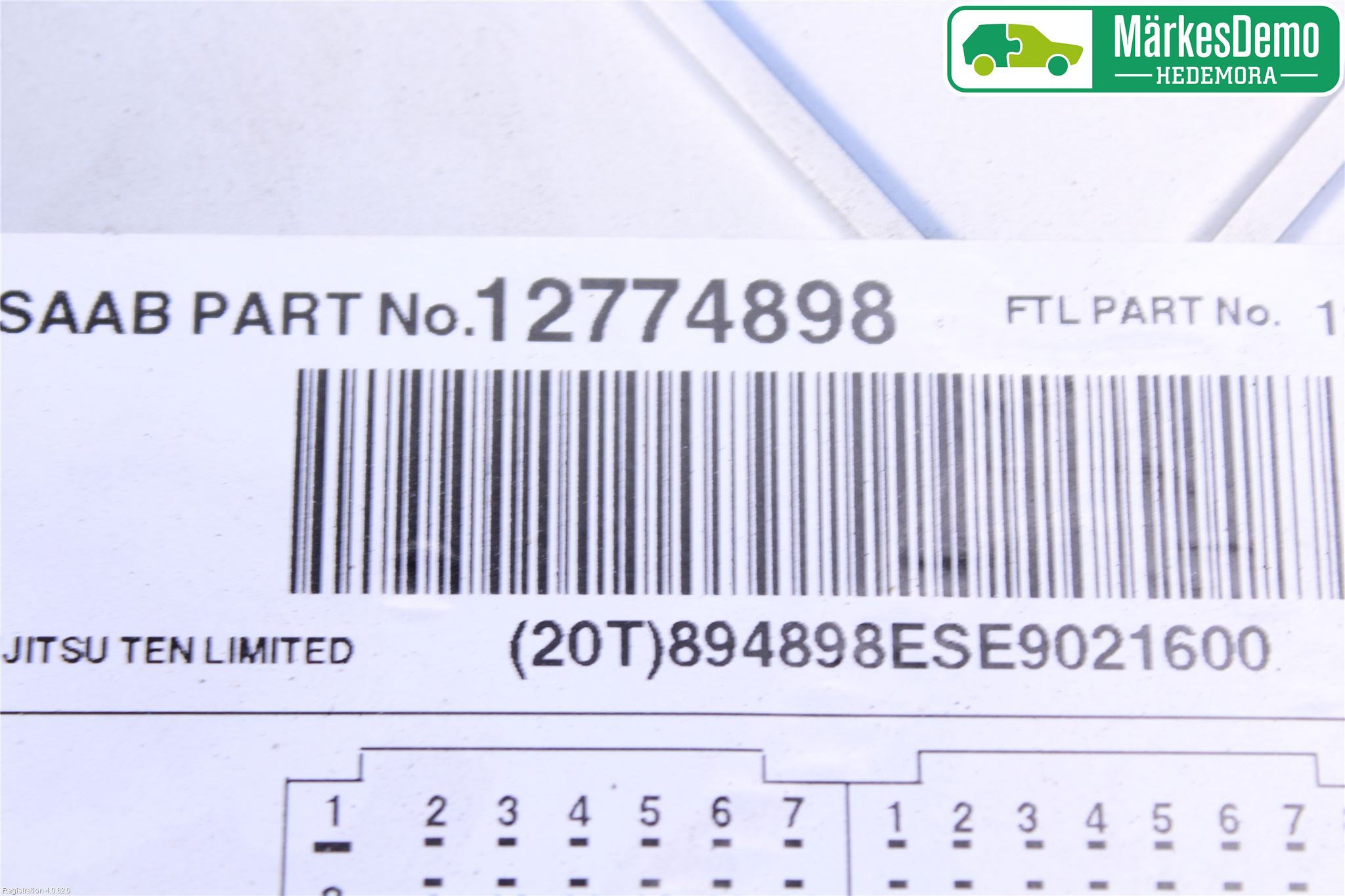 Saab 9-3 VER 2 Cd Radio - Multimediapanel