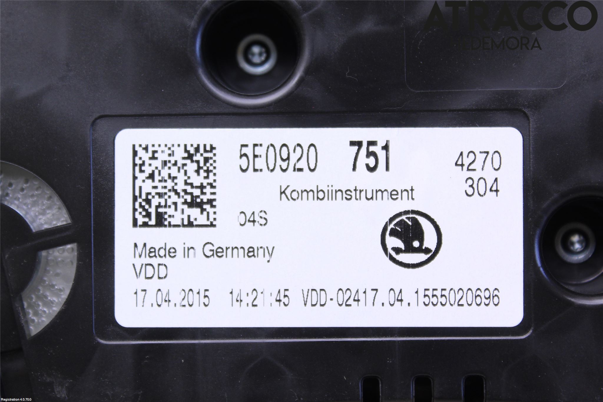 Skoda OCTAVIA (5E) 13-20 Instrument Komb