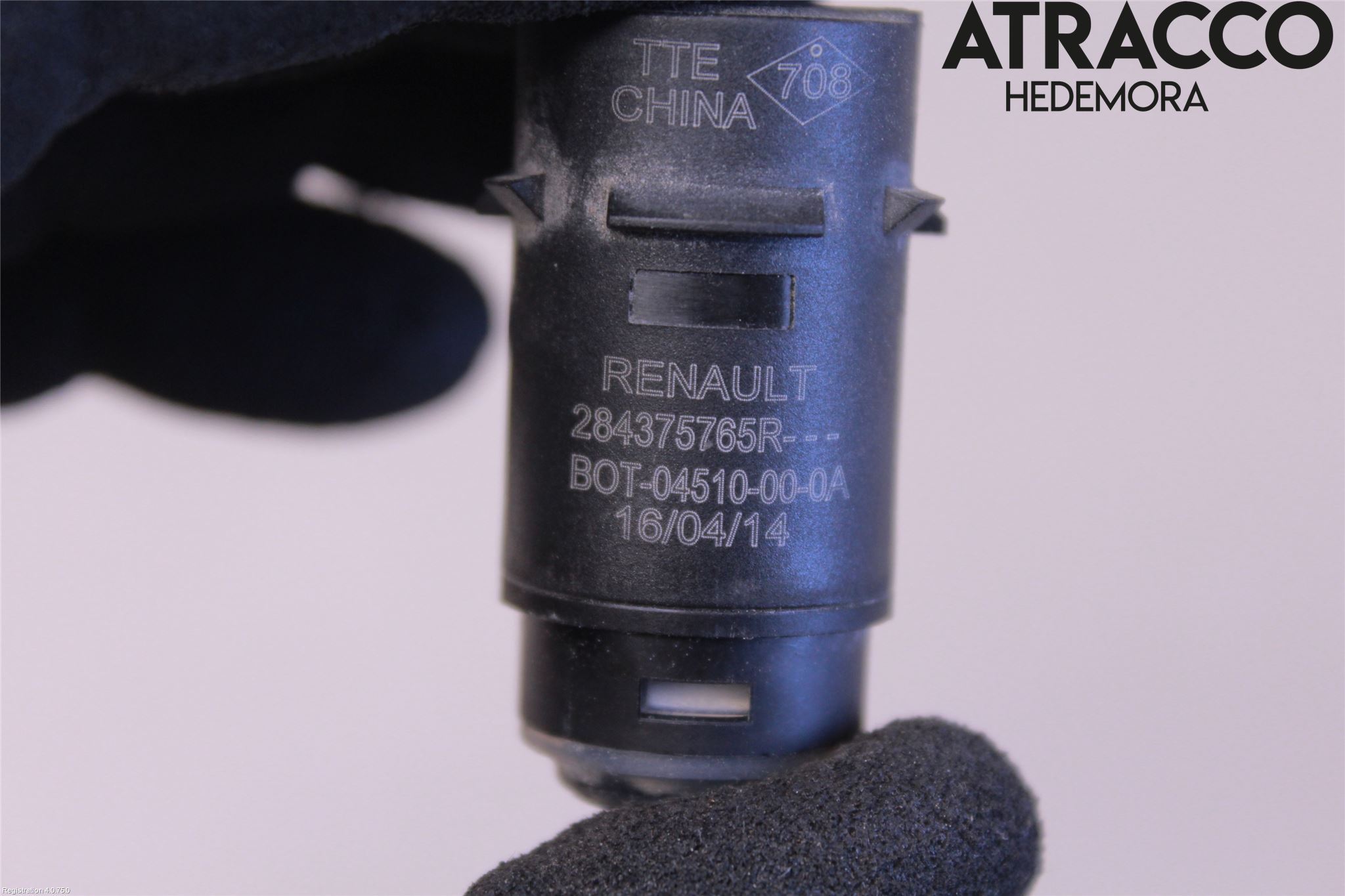 Dacia SANDERO/STEPWAY 13-20 Parkeringshjälp Backsensor