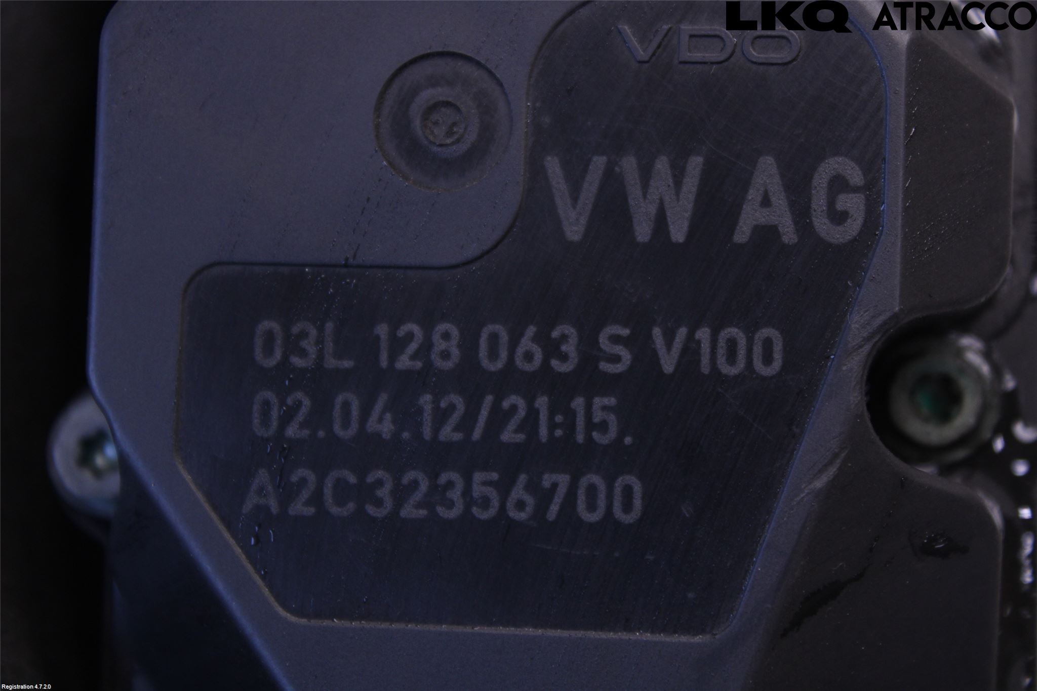 Volkswagen VW TRANSP/CARAVELLE (T5) 04-15 Injspjällhus