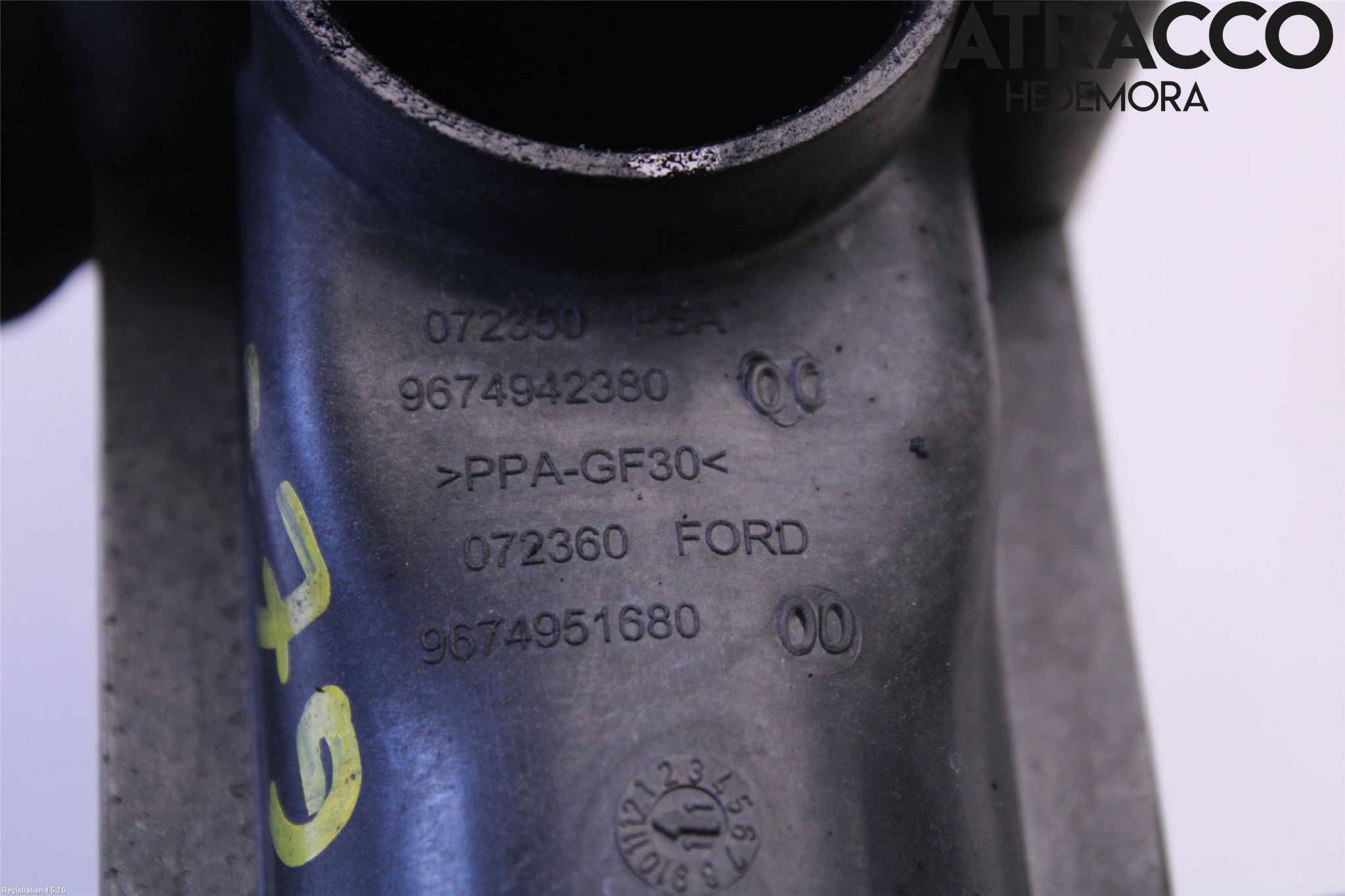 Volvo S80 07-13 Laddluft-Intercoolerrör