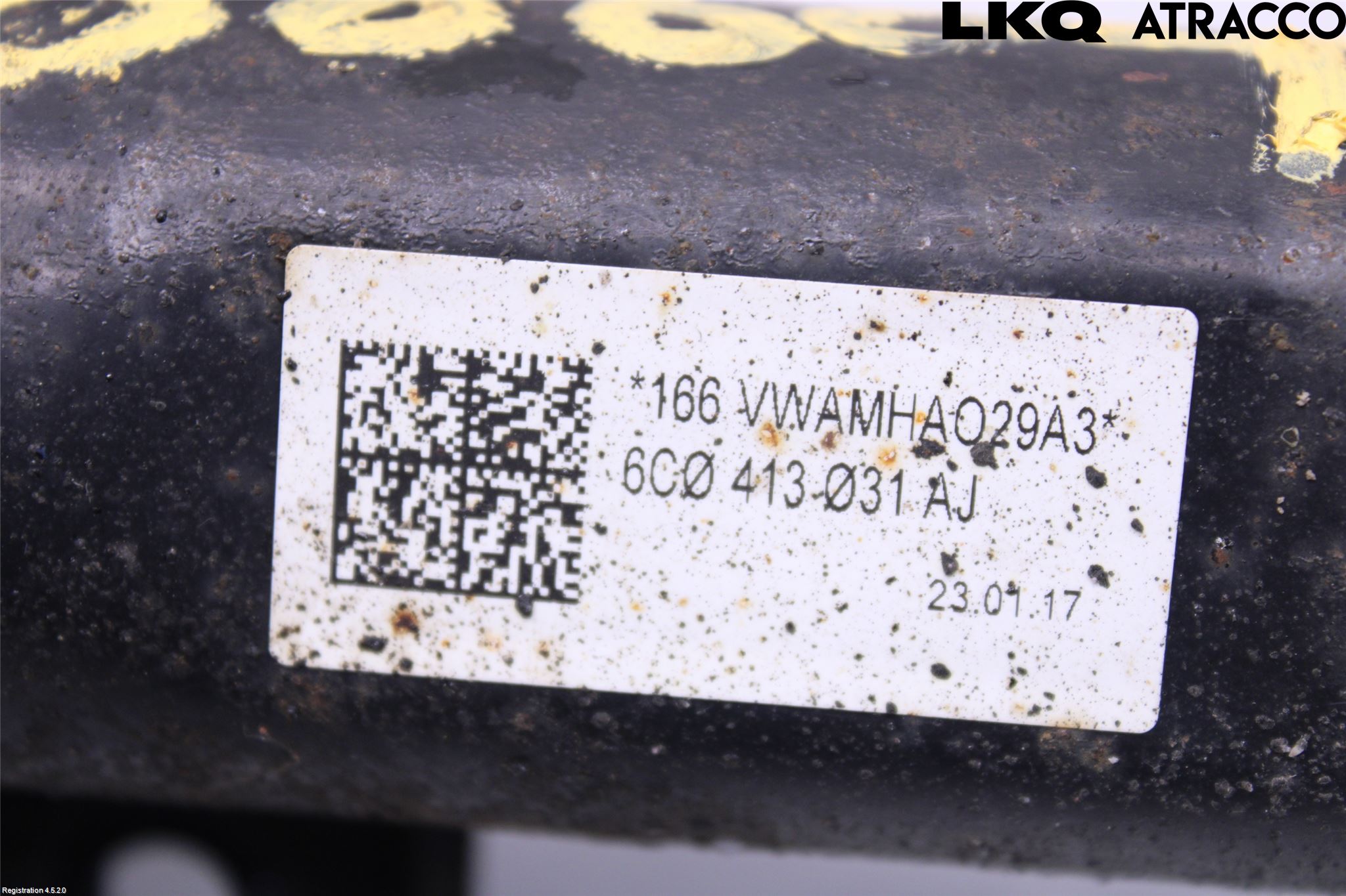 Volkswagen VW POLO 10-17 Fjäderben Fram Vänster