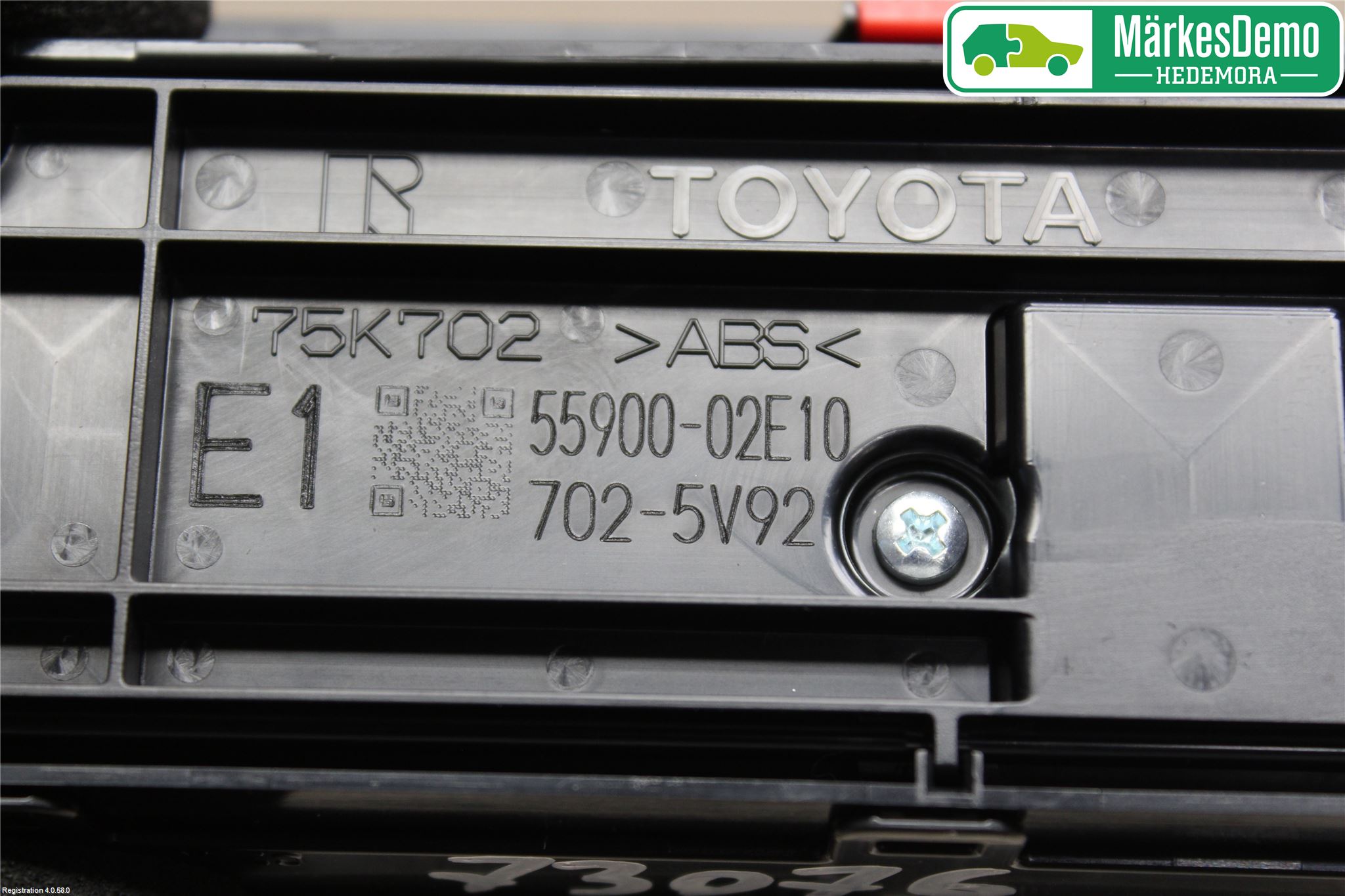 Toyota COROLLA 19- Ac Styrenhet Ac Manöveren