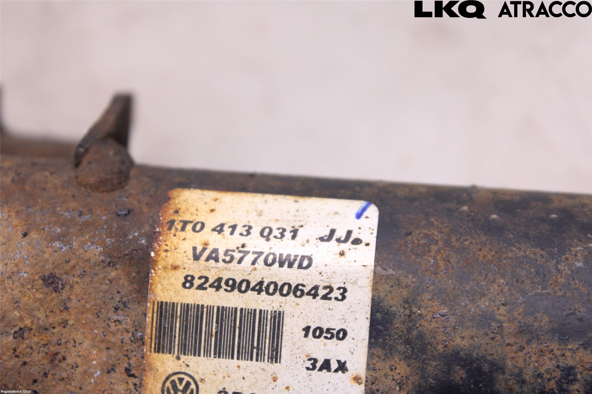 Volkswagen VW GOLF VI 09-13 Fjäderben Fram Vänster