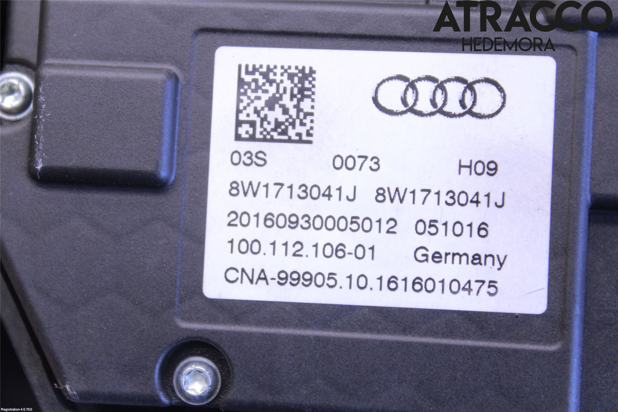 Audi A4/S4 B9 16-19 Växelspak