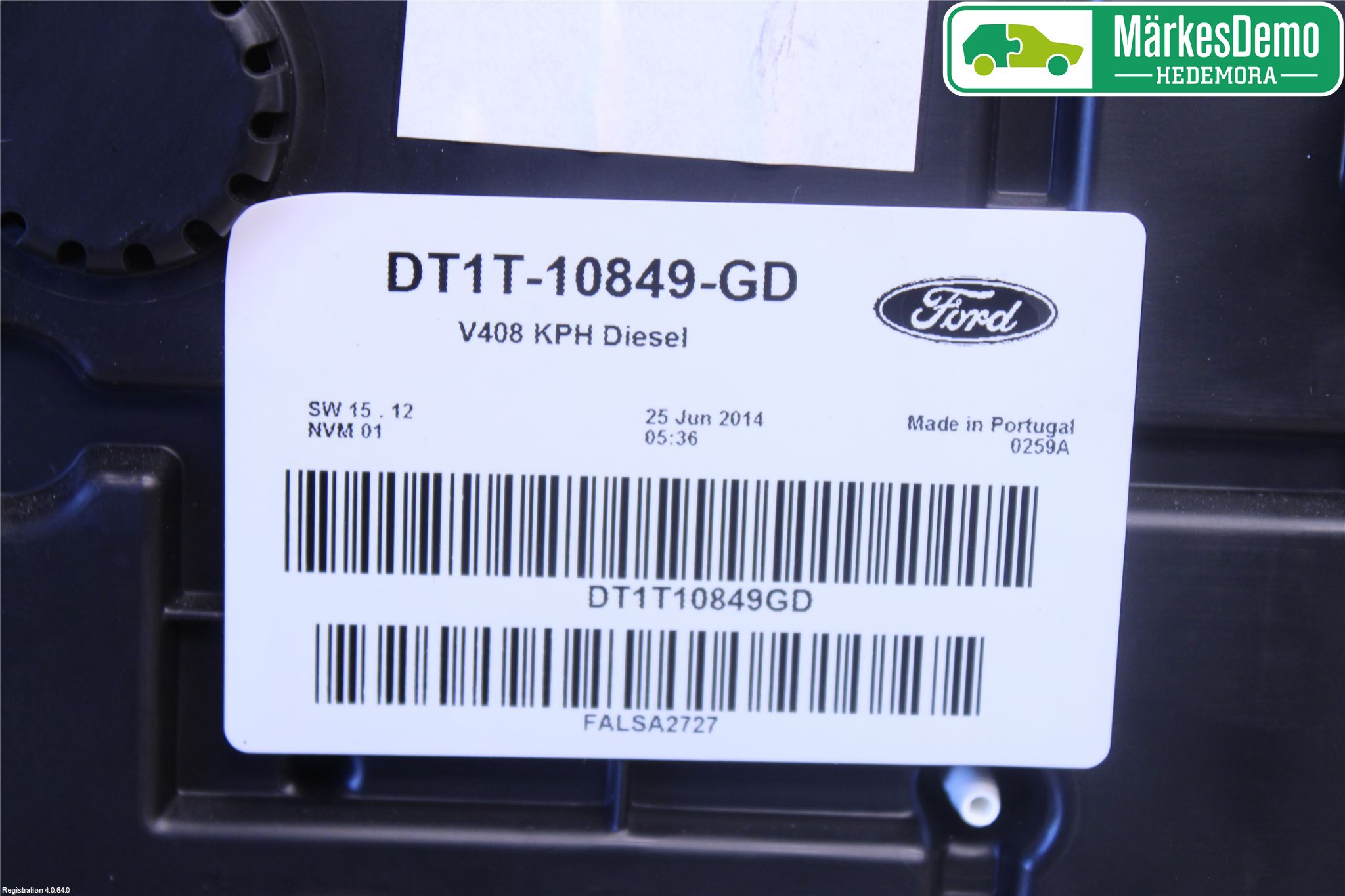 Ford TRANSIT/TOURNEO CONNECT 13-22 Instrument Komb