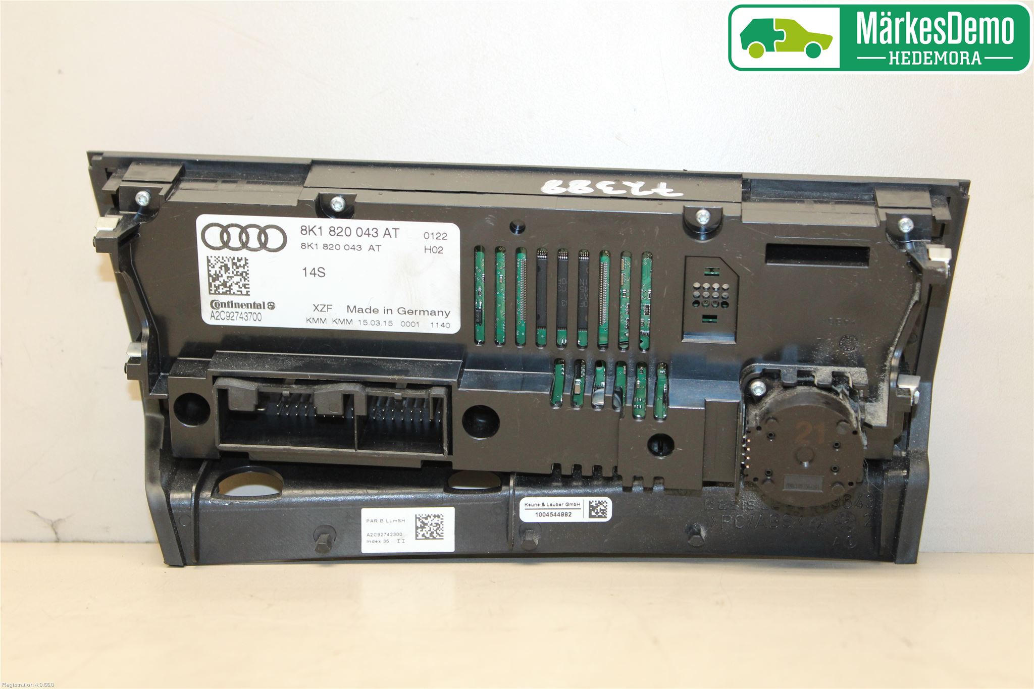 Audi A4 12-15 Ac Styrenhet Ac Manöveren