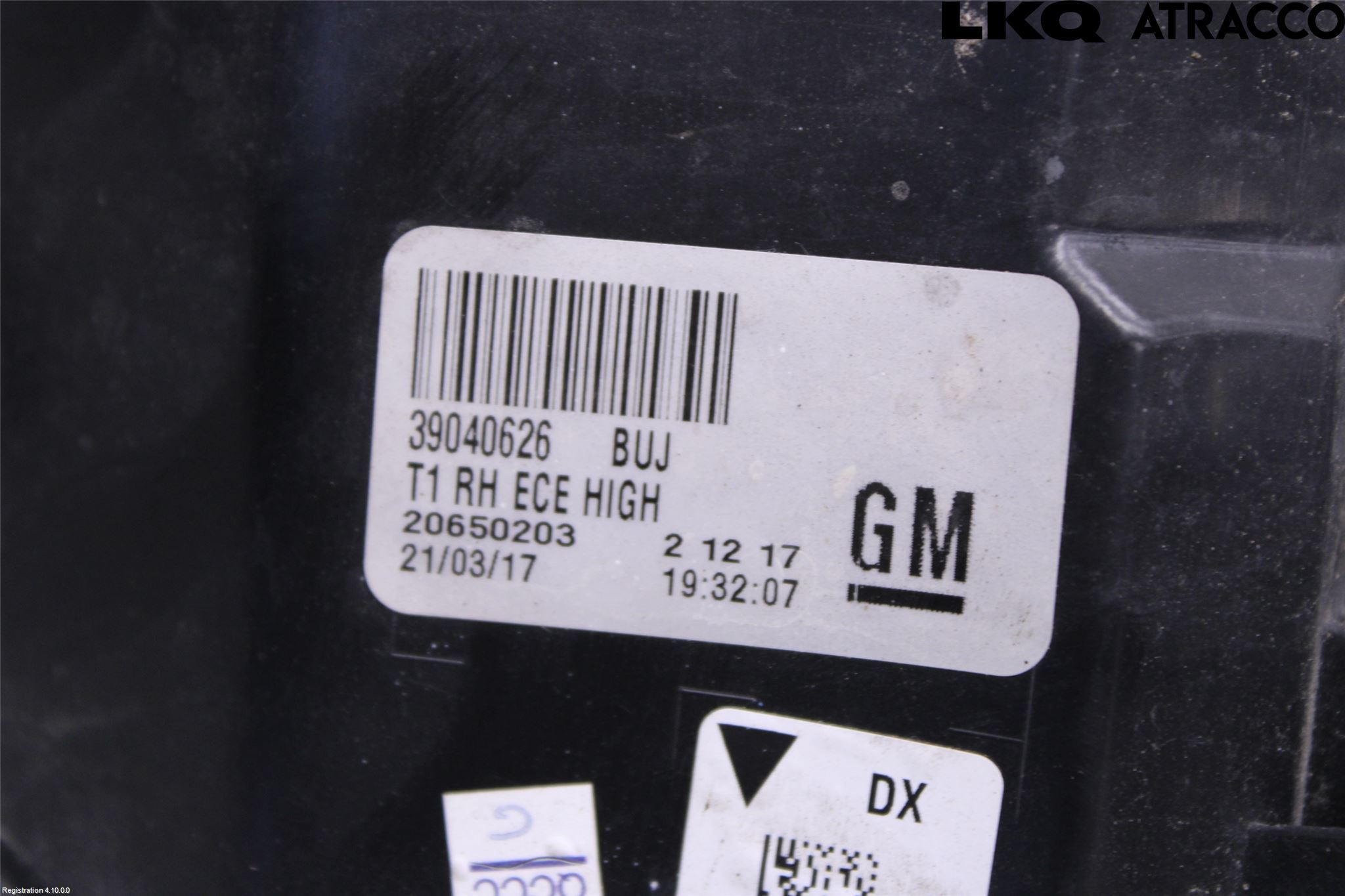 Opel INSIGNIA 17- Bakljus Höger