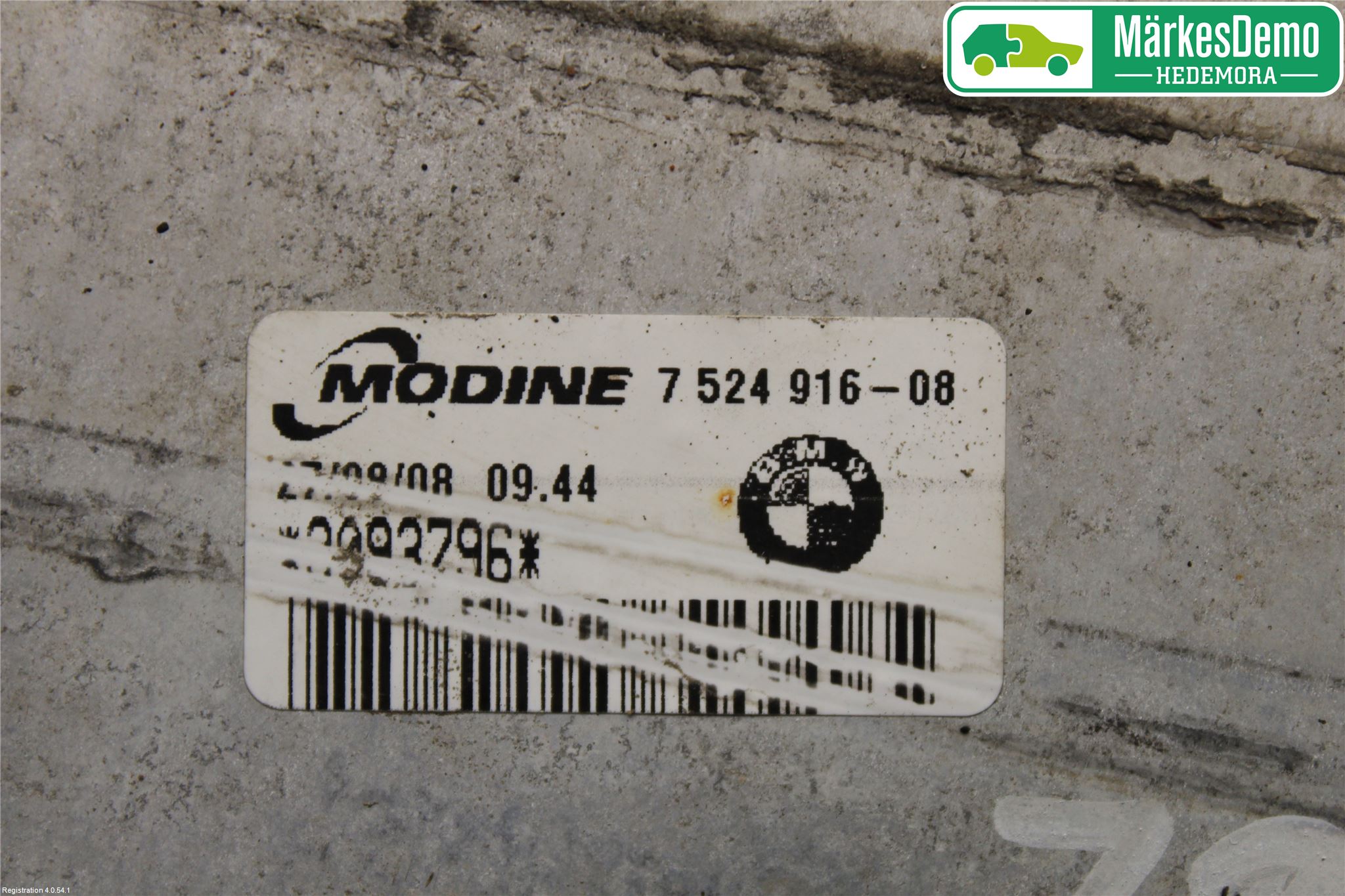 BMW 1 E87/81 5D/3D 03-11 Laddluft-Intercooler Kyl