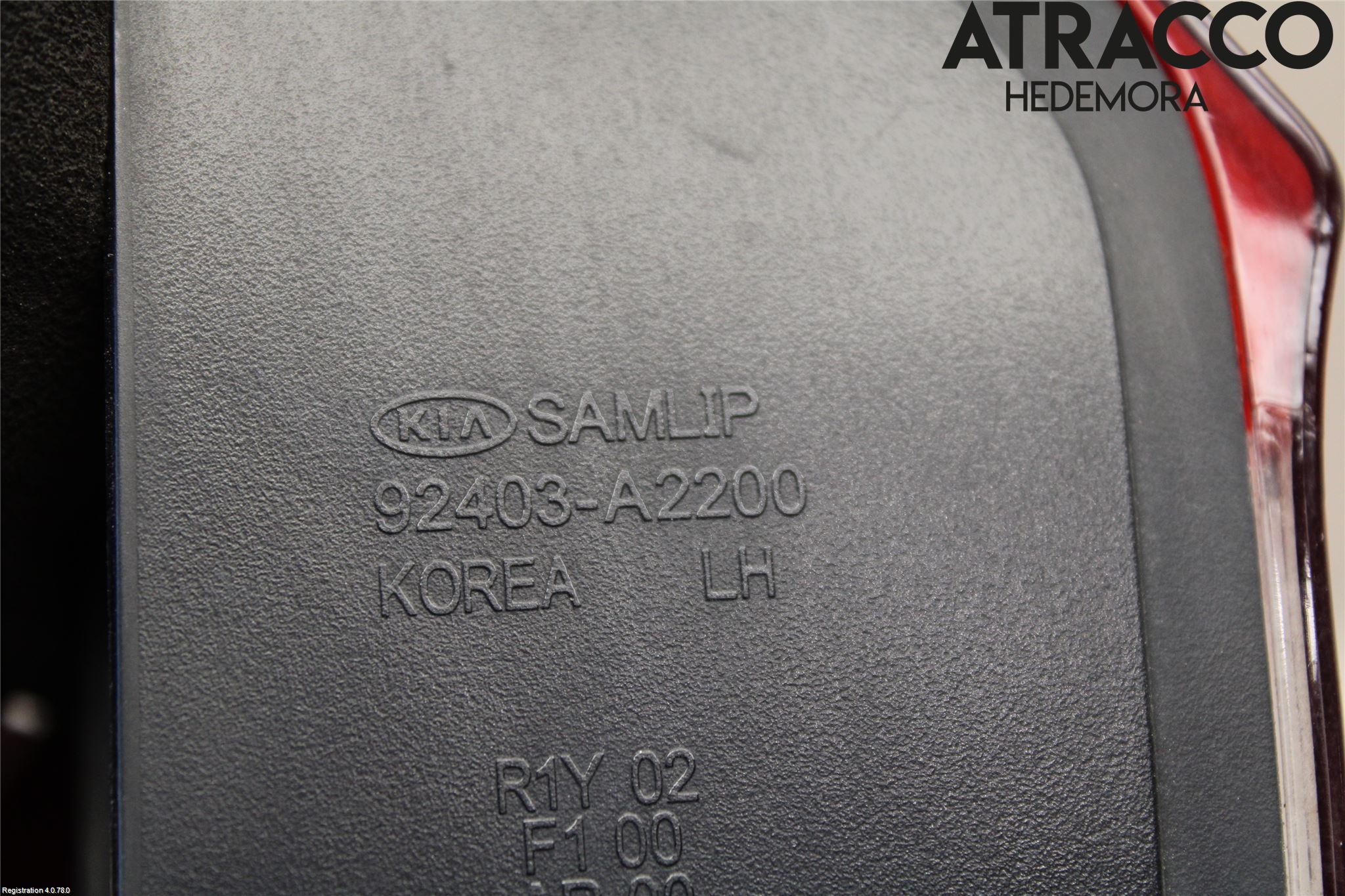 Kia CEED 12-18 Bakljus Lucka Vä