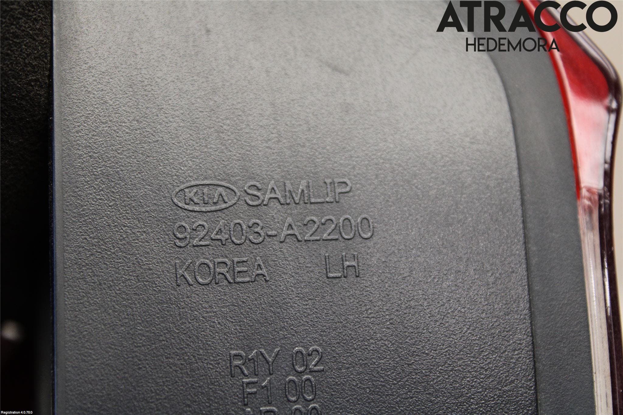 Kia CEED 12-18 Bakljus Lucka Vä