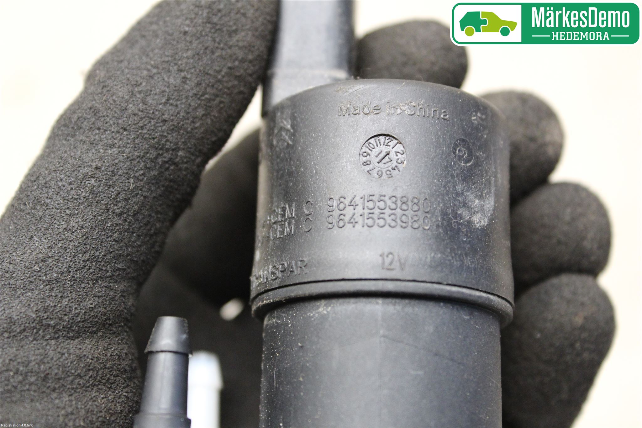 Peugeot PEUGOT 208 16-19 Spolarpump Vindruta