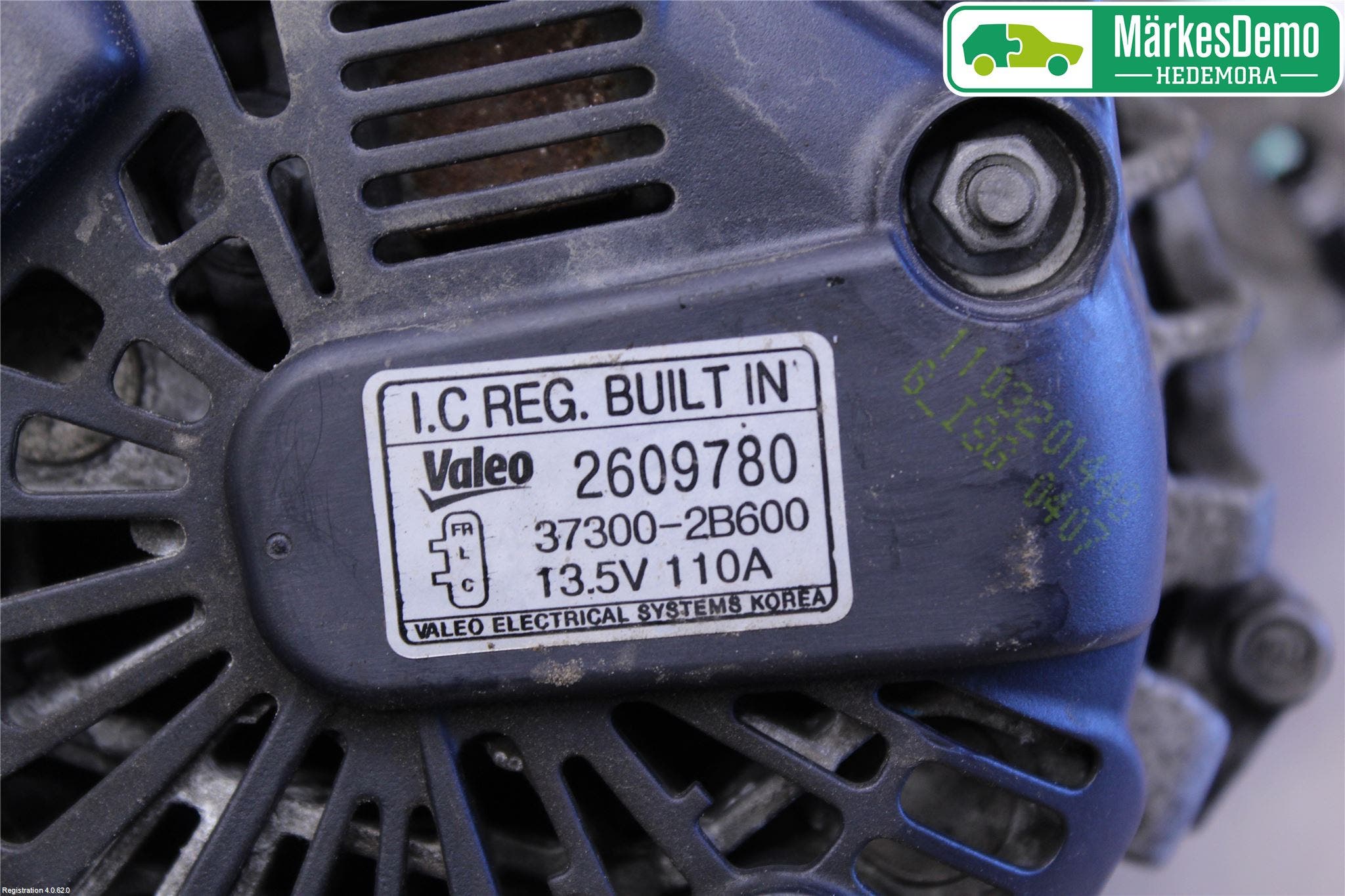 Kia SPORTAGE (SL) 11-15 Generator