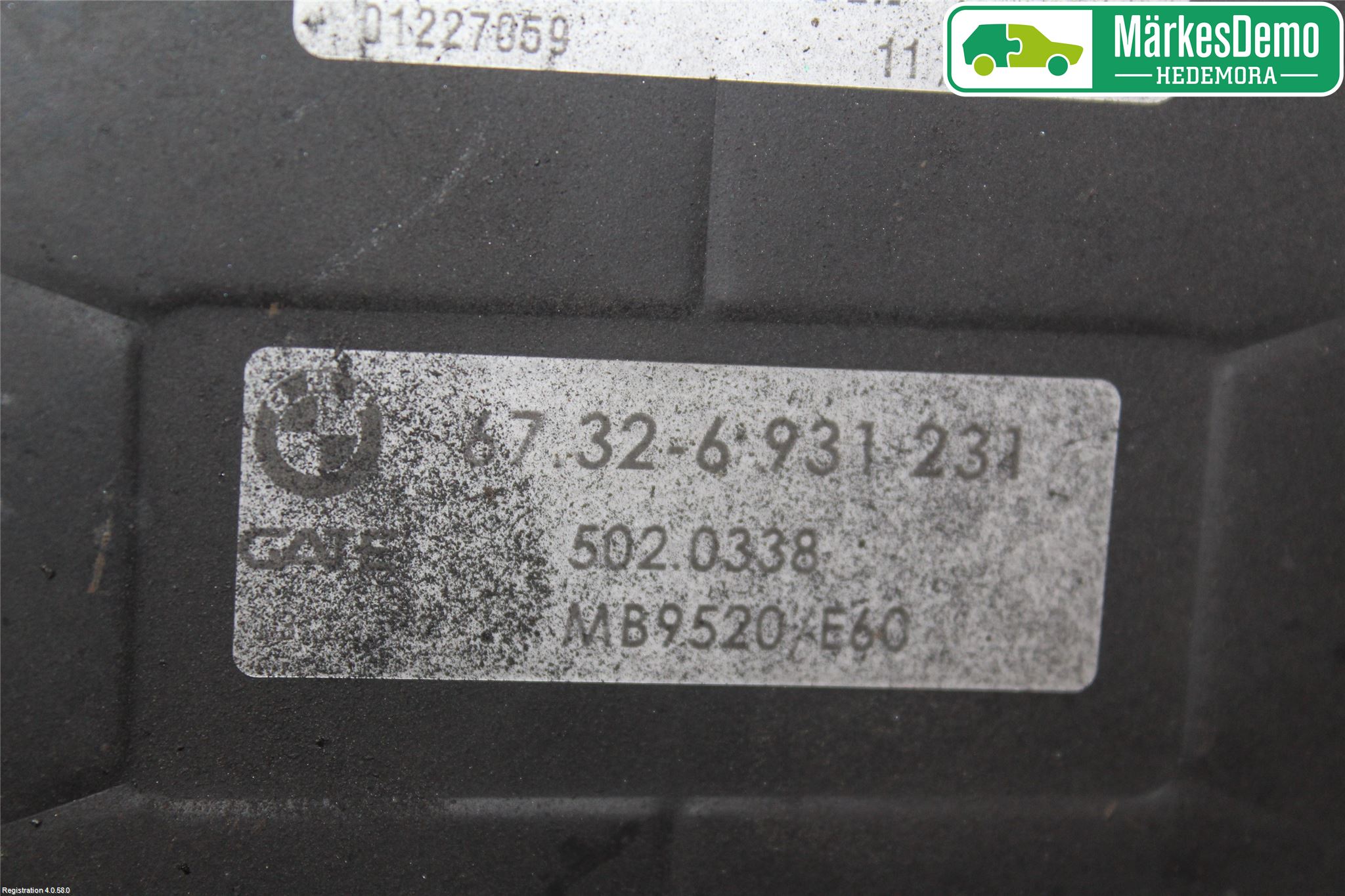 BMW 5 E60/61 Sed/Tou 02-10 Kylfläkt El