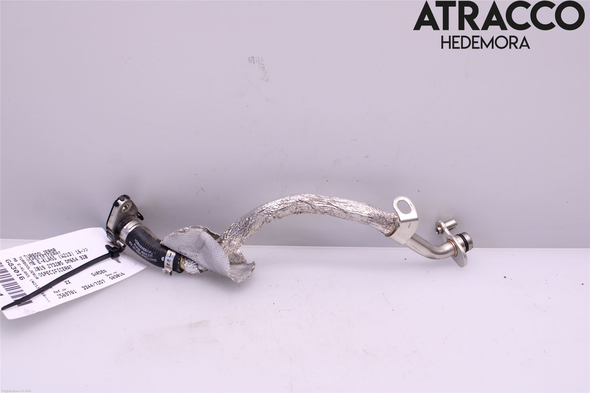 Mercedes-Benz MB E-KLASS (W213) 16-23 Turbooljerör