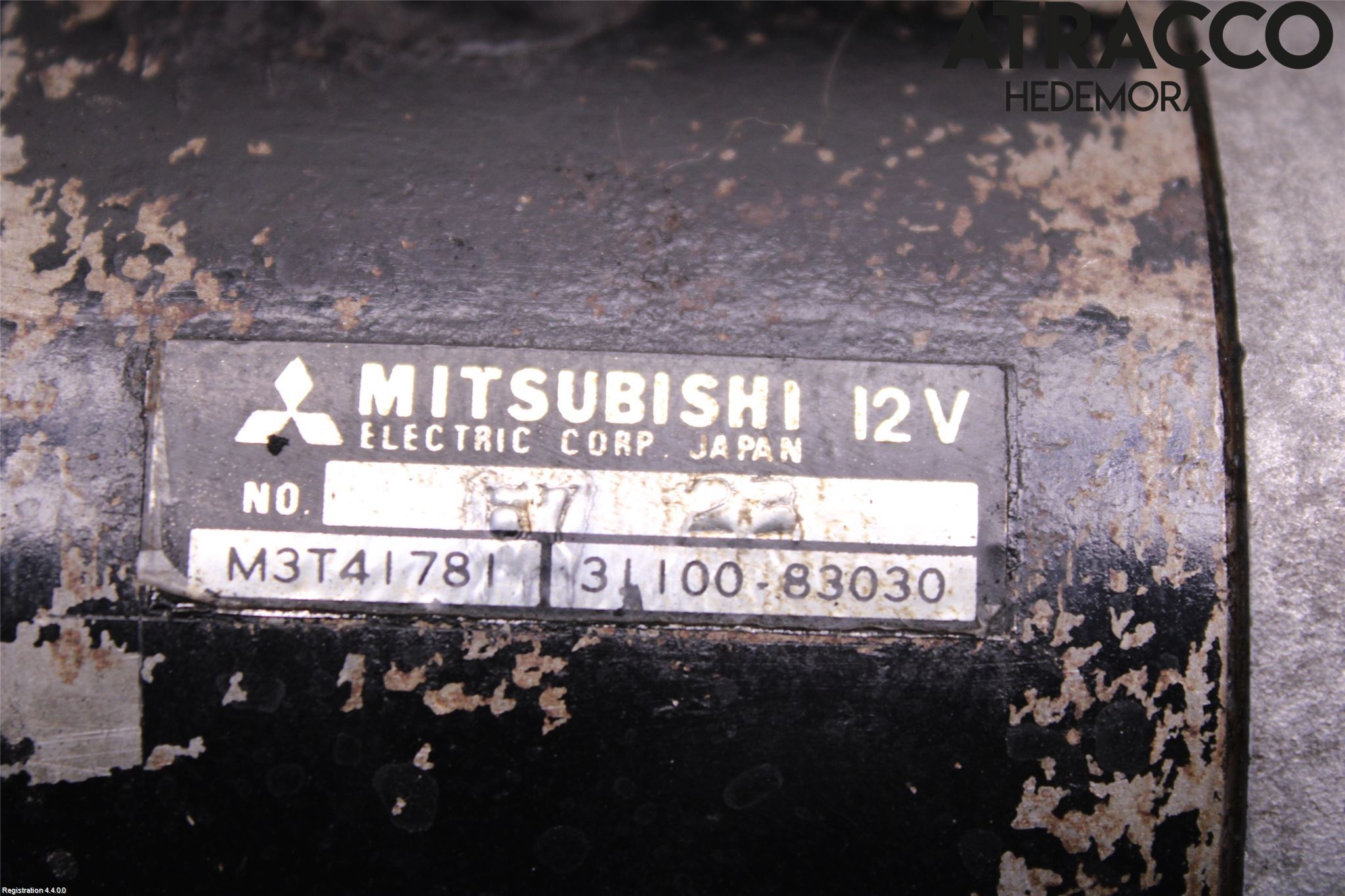 Suzuki SAMURAI Startmotor