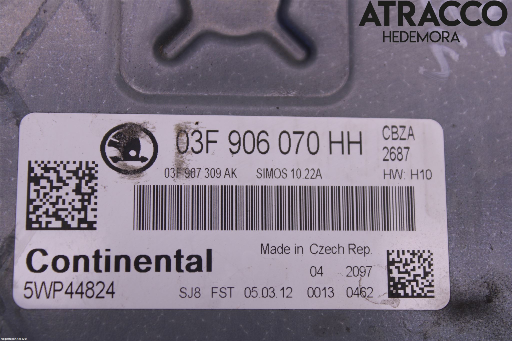 Skoda FABIA 07-14 Styrenhet Insprut Bensin