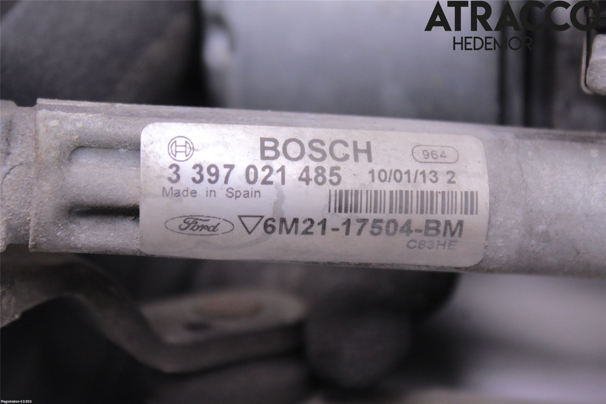Ford S-MAX 06-15 Torkarmotor Vindruta