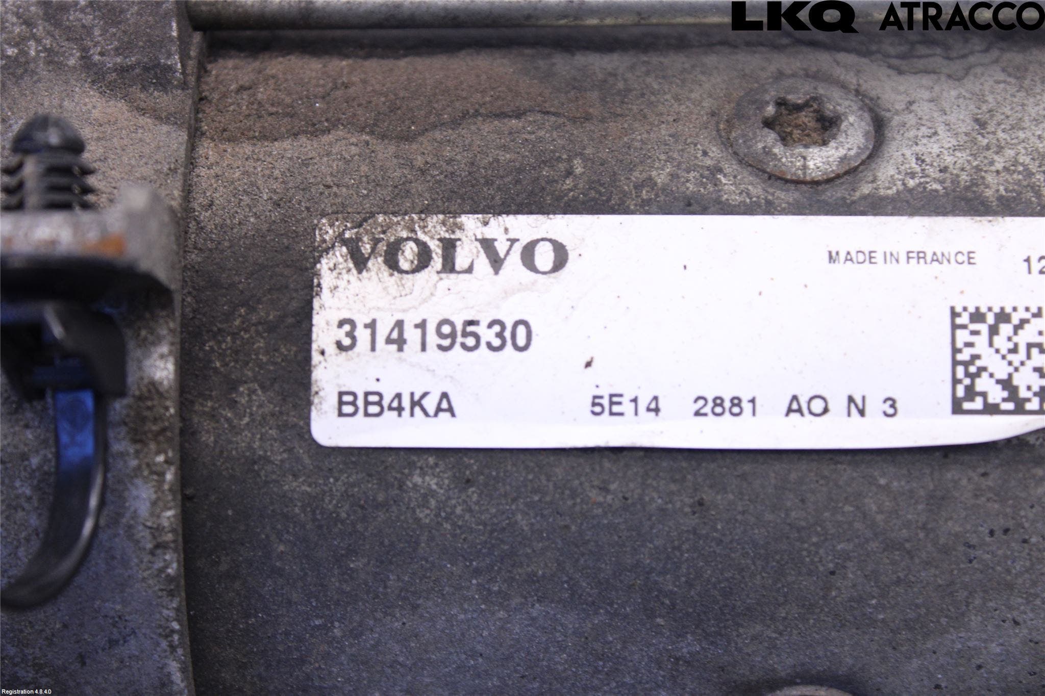 Volvo V70 14-16 Startmotor Diesel